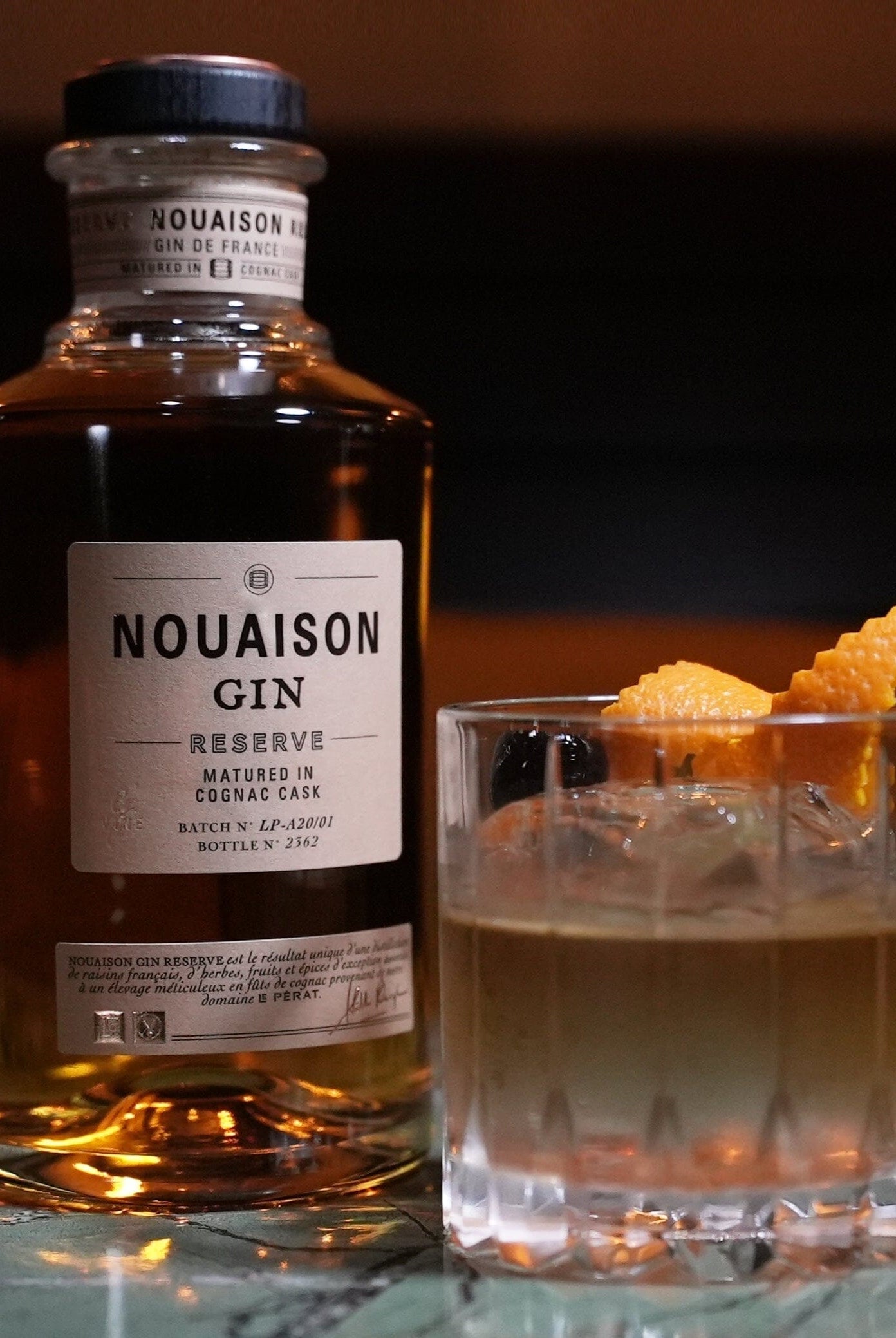 Nouaison Gin Reserve Old Fashioned