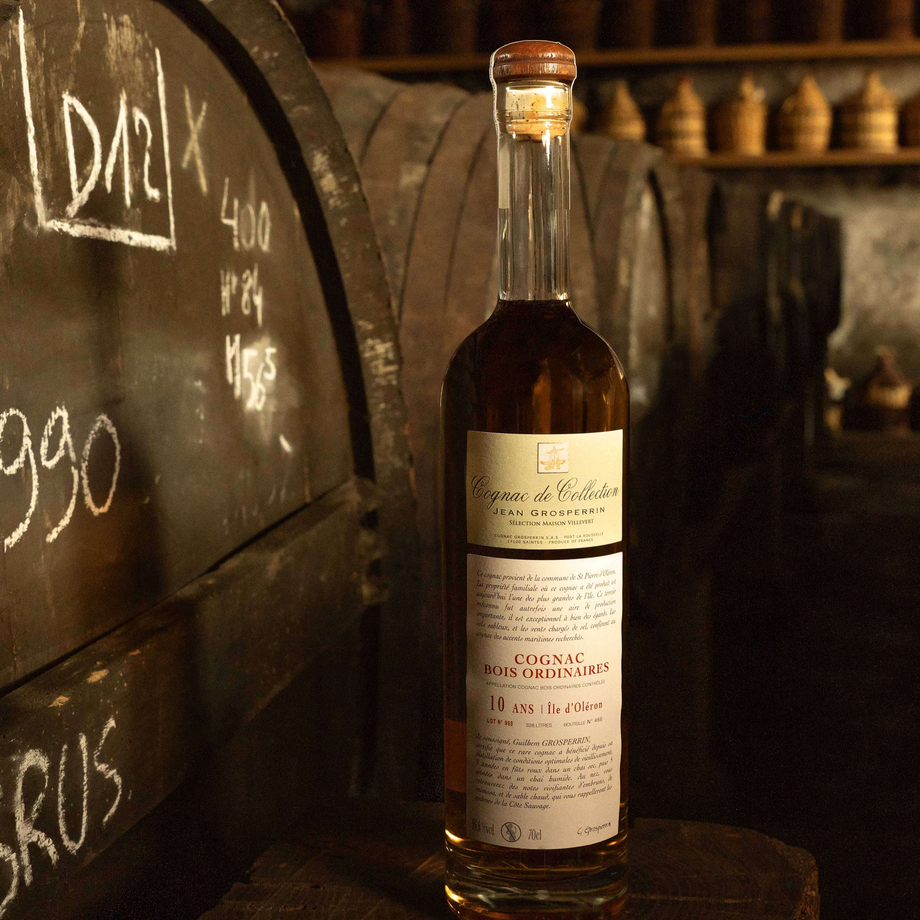 Cognac Grosperrin Bois Ordinaires 10 Ans Cognac Maison Villevert