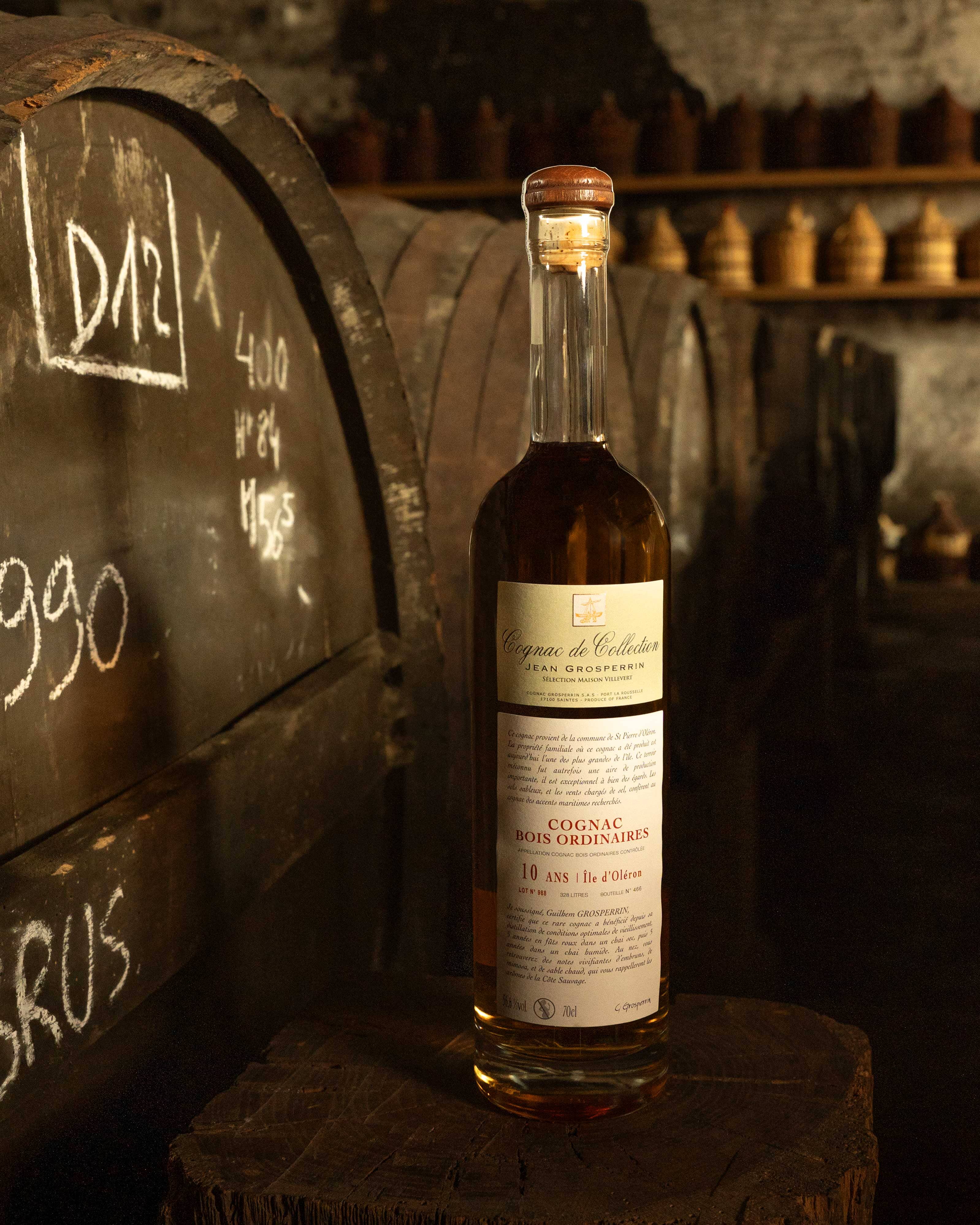 Cognac Grosperrin Bois Ordinaires 10 Ans Cognac Maison Villevert