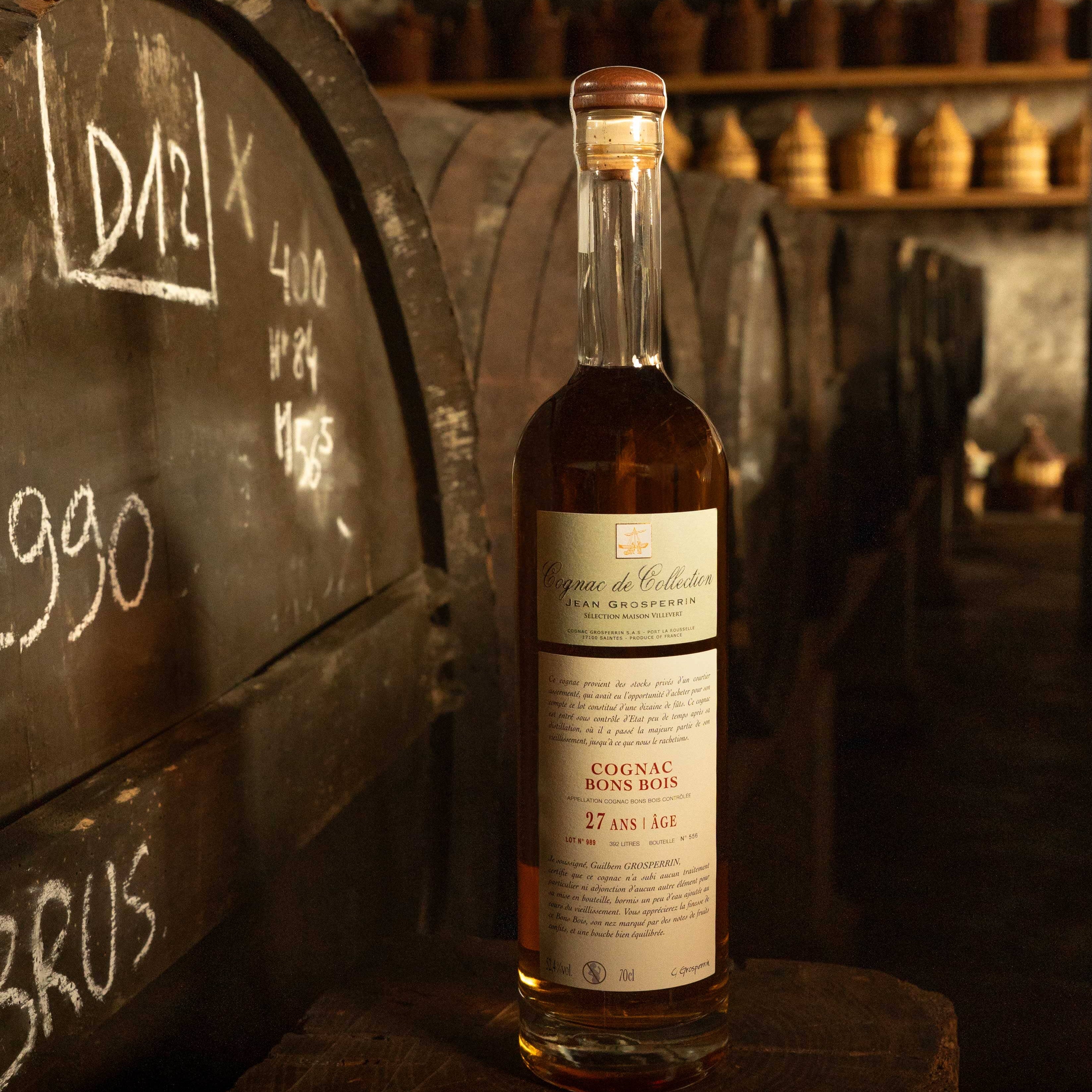 Cognac Grosperrin Bons Bois 27 Ans Cognac Maison Villevert