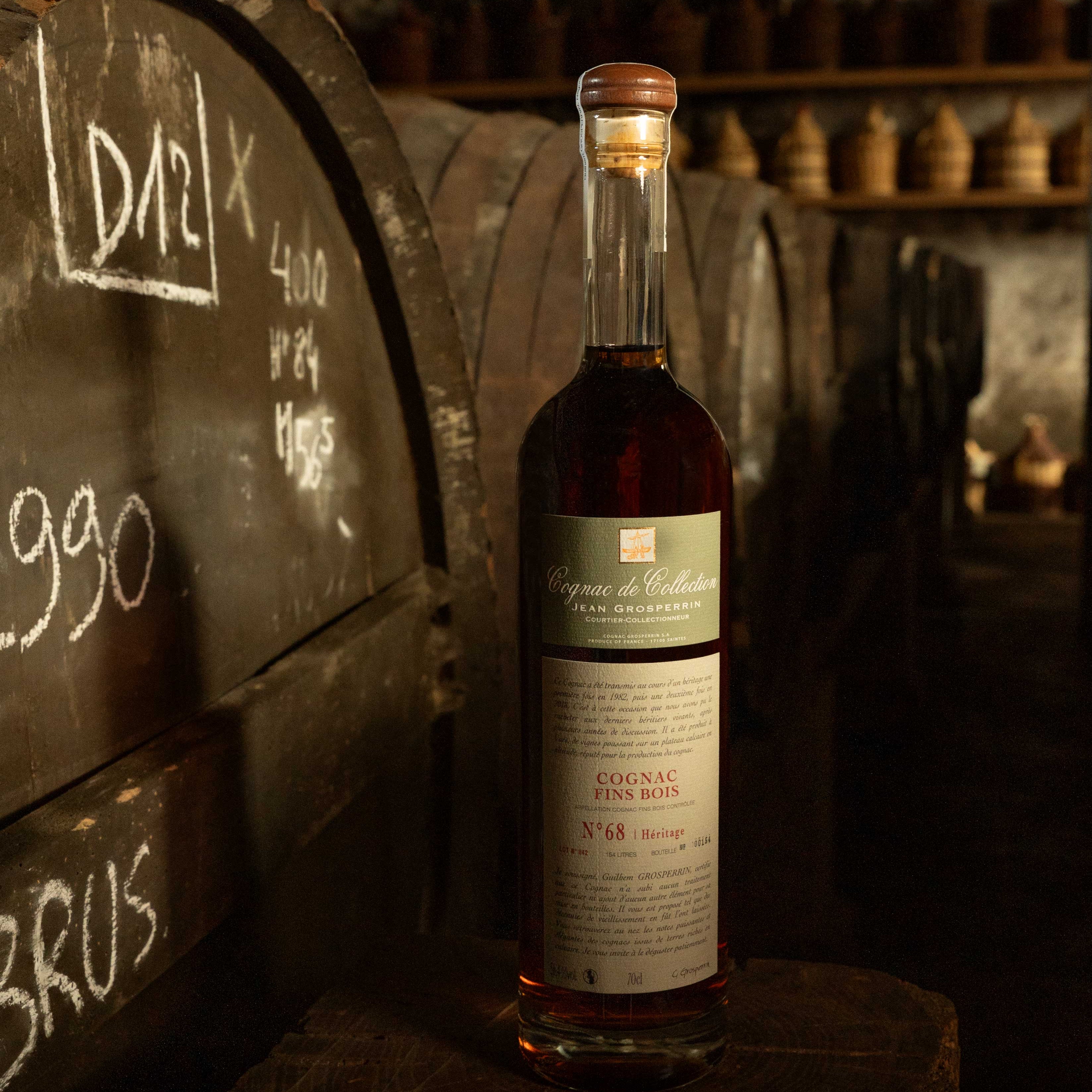 Cognac Grosperrin Heritage Fins Bois N°68 Cognac Maison Villevert