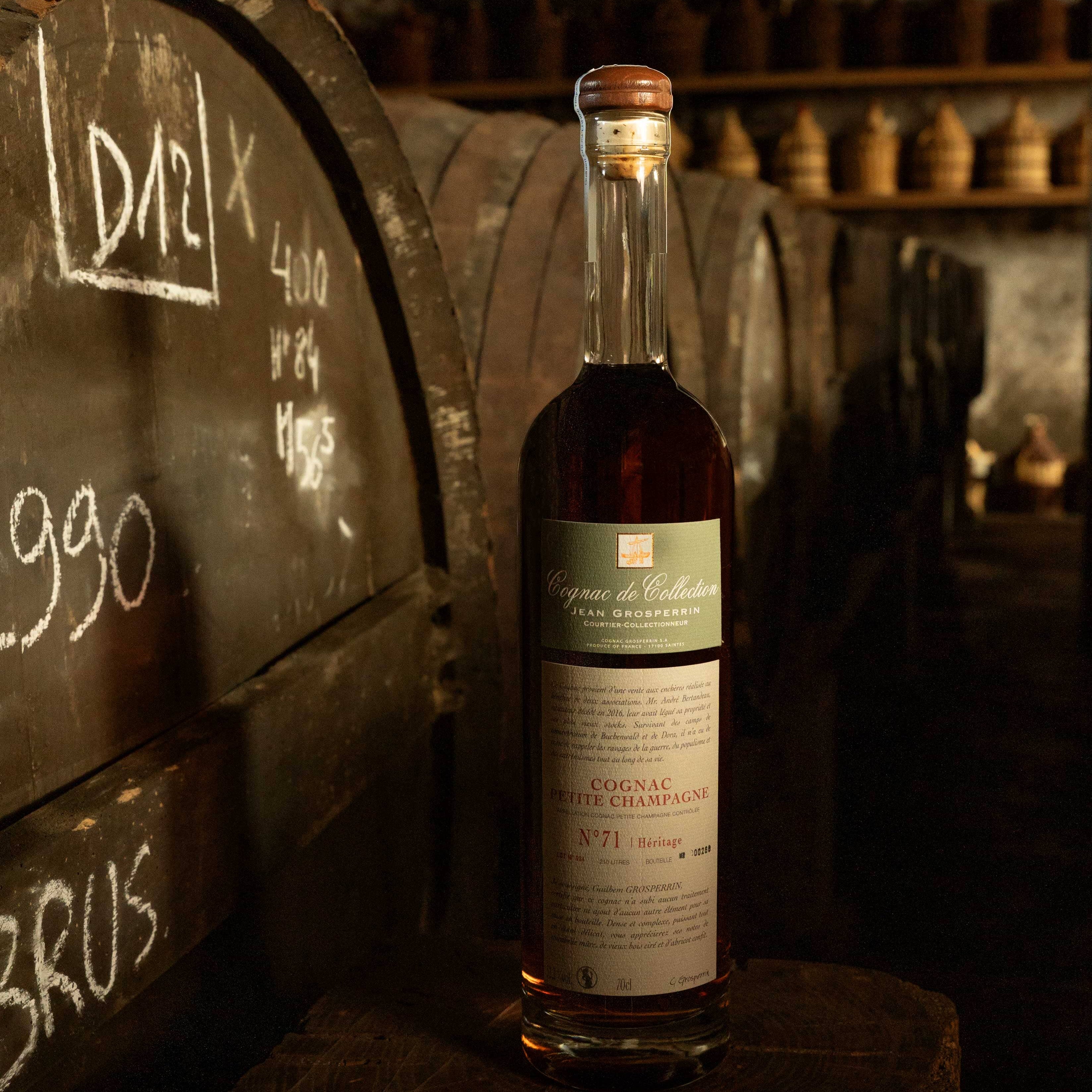Cognac Grosperrin Heritage Petite Champagne N° 71 Cognac Maison Villevert