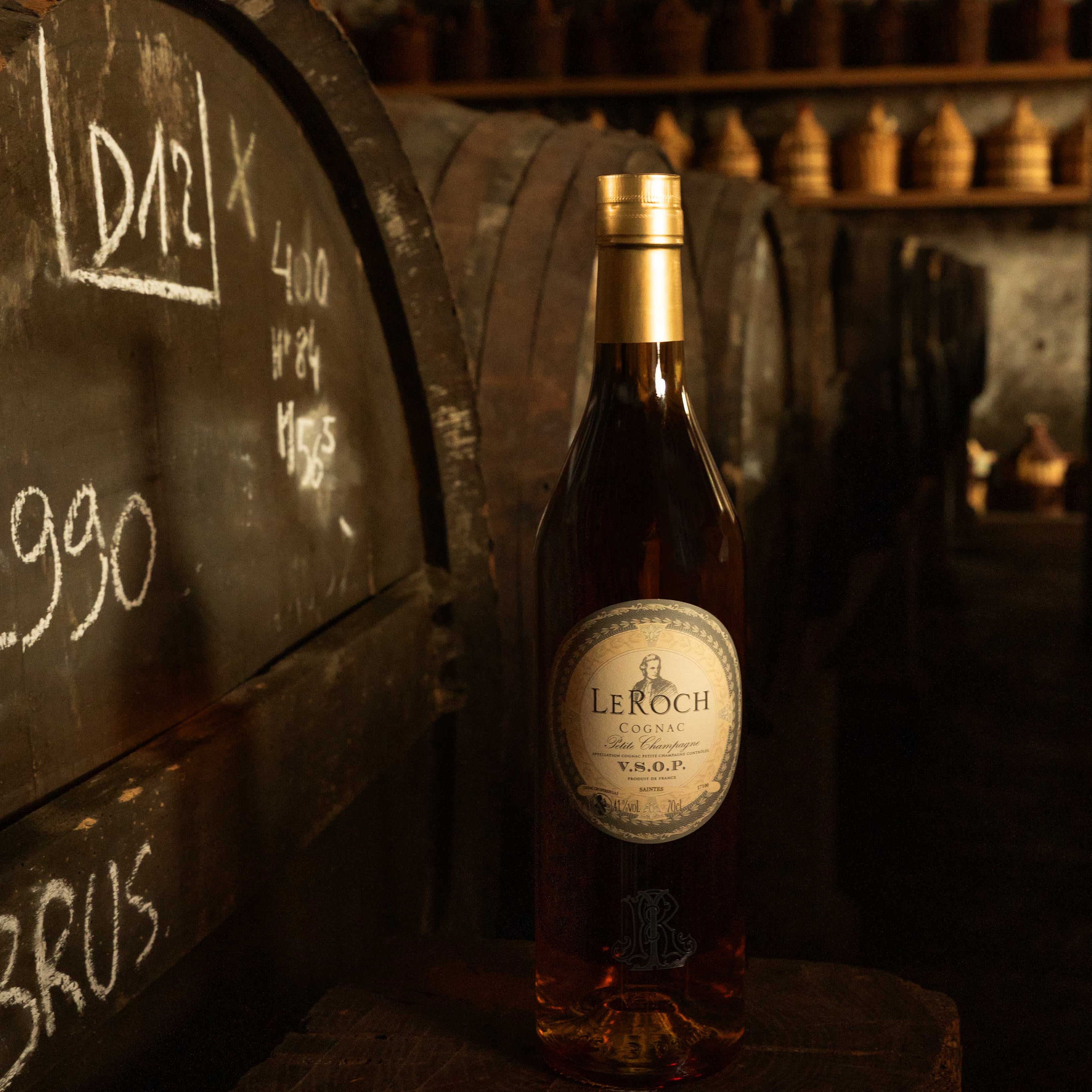 Cognac Grosperrin Le Roch Petite Champagne V.S.O.P Cognac Maison Villevert