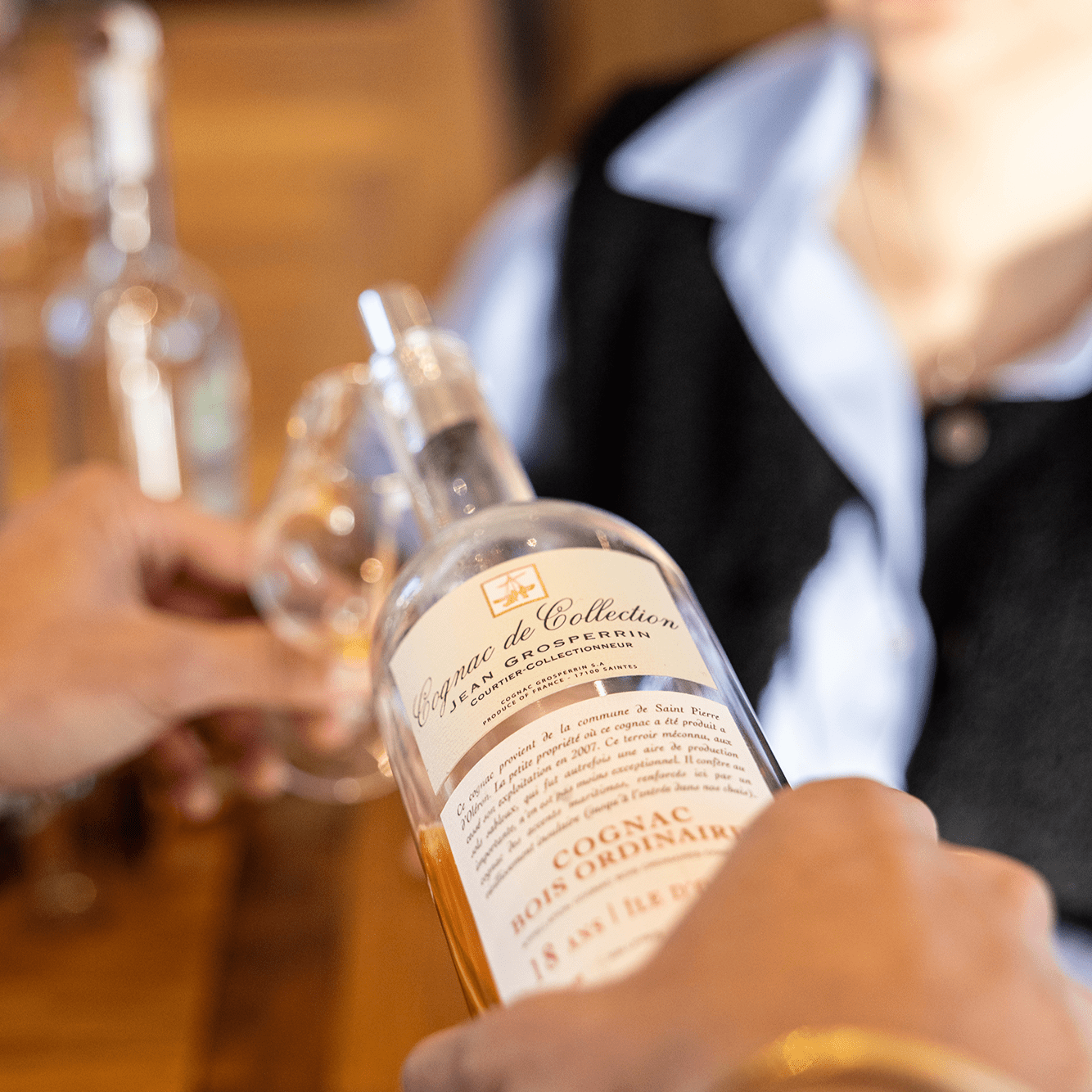 Cognac Grosperrin Vintage Bois Ordinaires 18 ans Cognac Maison Villevert