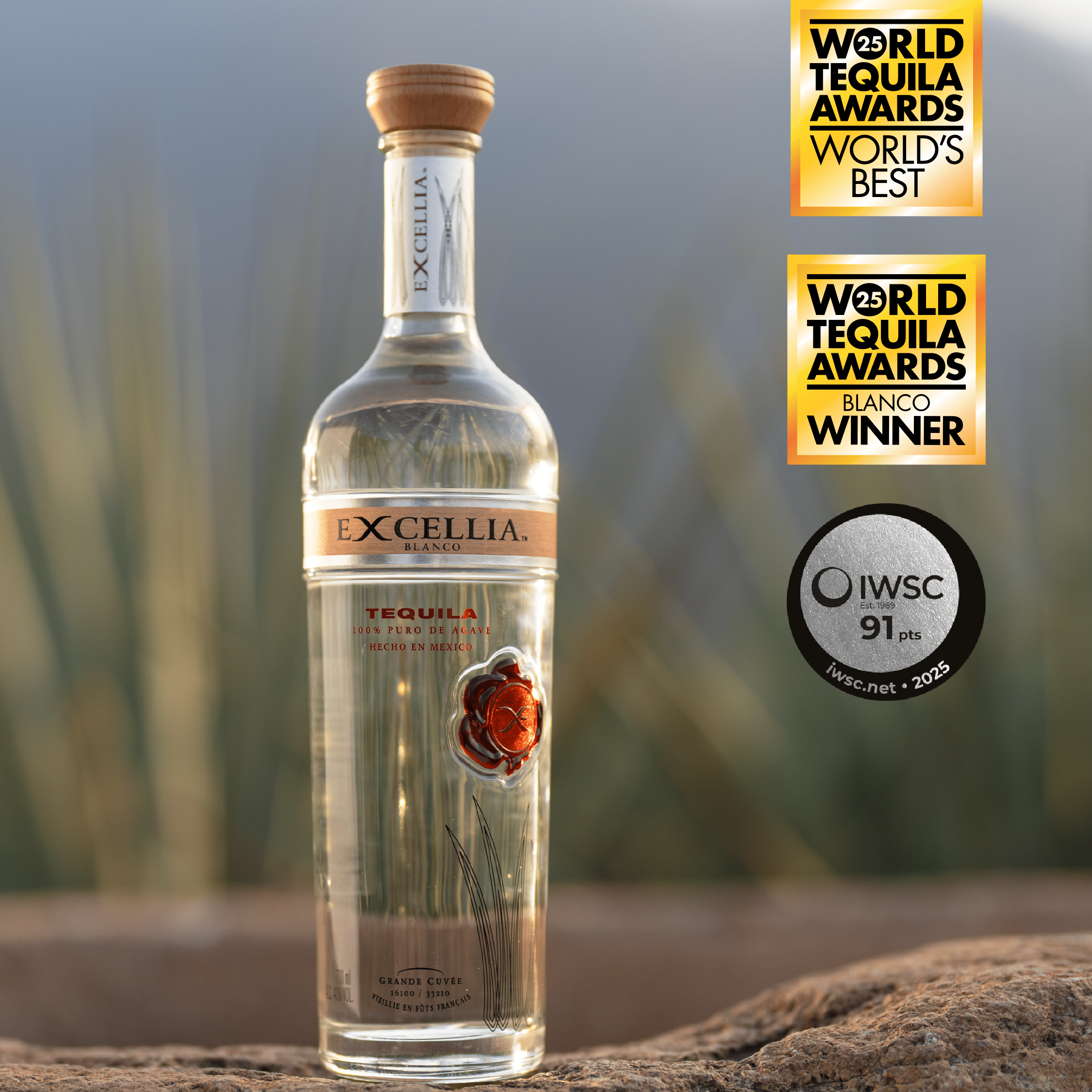 Excellia Tequila Blanco - 70cl Tequila Maison Villevert