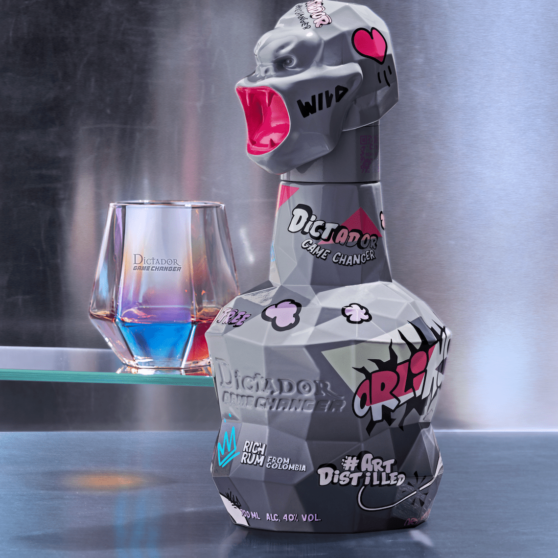 Game Changer Rhum - Dictador Rhums Marque Partenaire Gris Rose