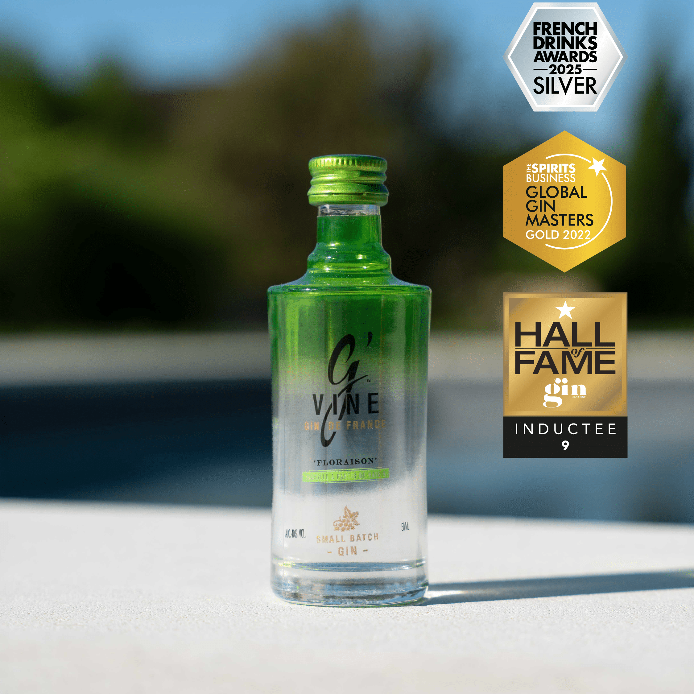 G'Vine Floraison Mignonette - 5 cl Gin Maison Villevert