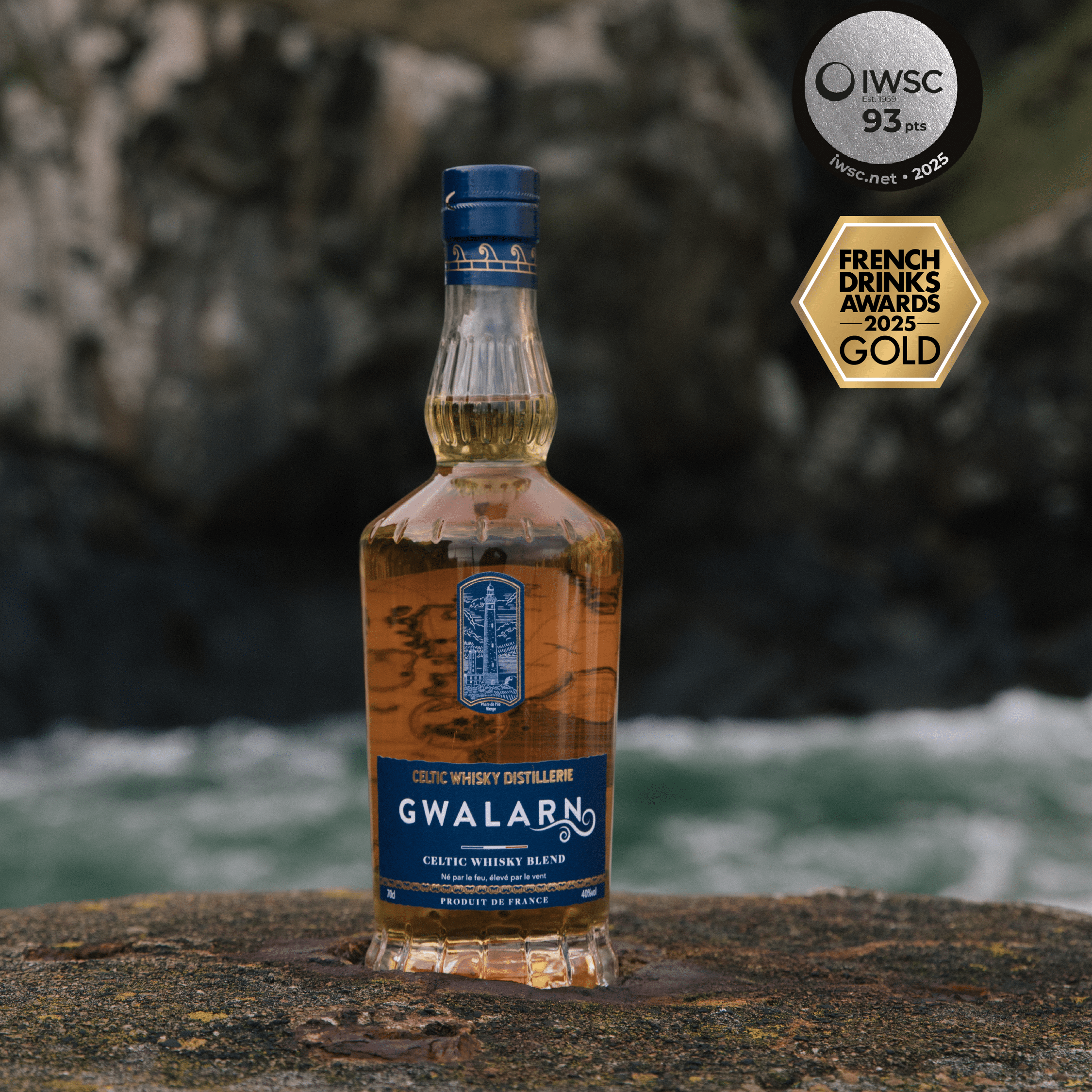 Gwalarn Celtic Blend - 70cl Whisky Maison Villevert