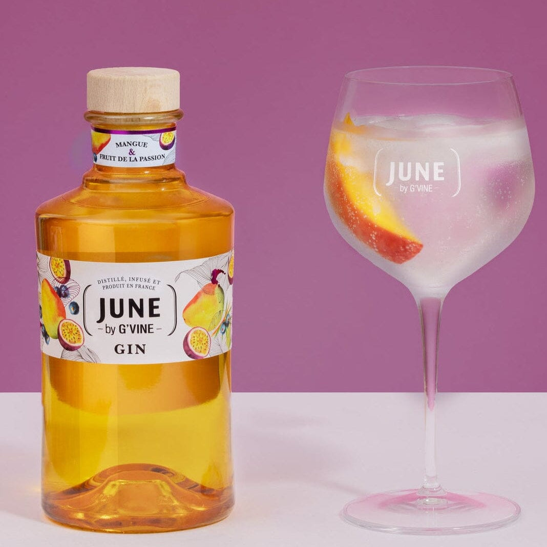 June Mangue & Fruit de la Passion Gin Maison Villevert