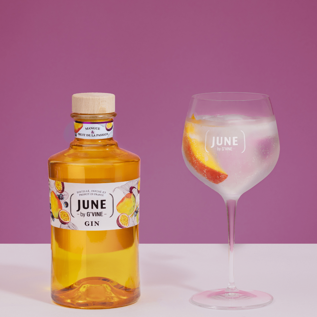 June Mangue Passion & Tonic Gin Maison Villevert
