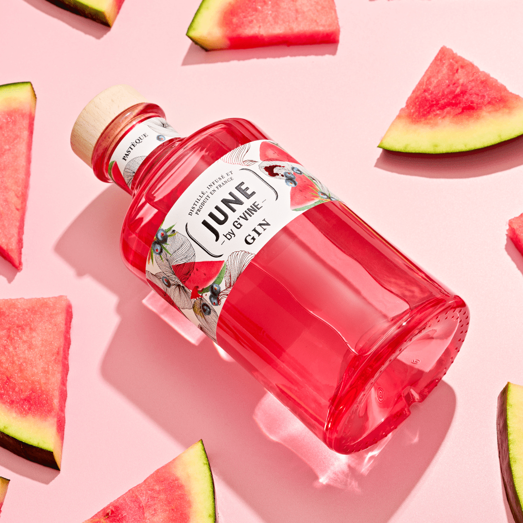 June Pastèque - 70cl Gin Maison Villevert