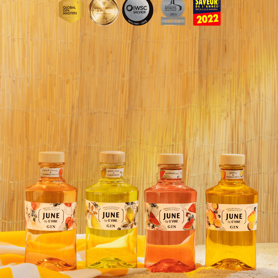 June Poire Royale & Cardamome - 70cl Gin Maison Villevert