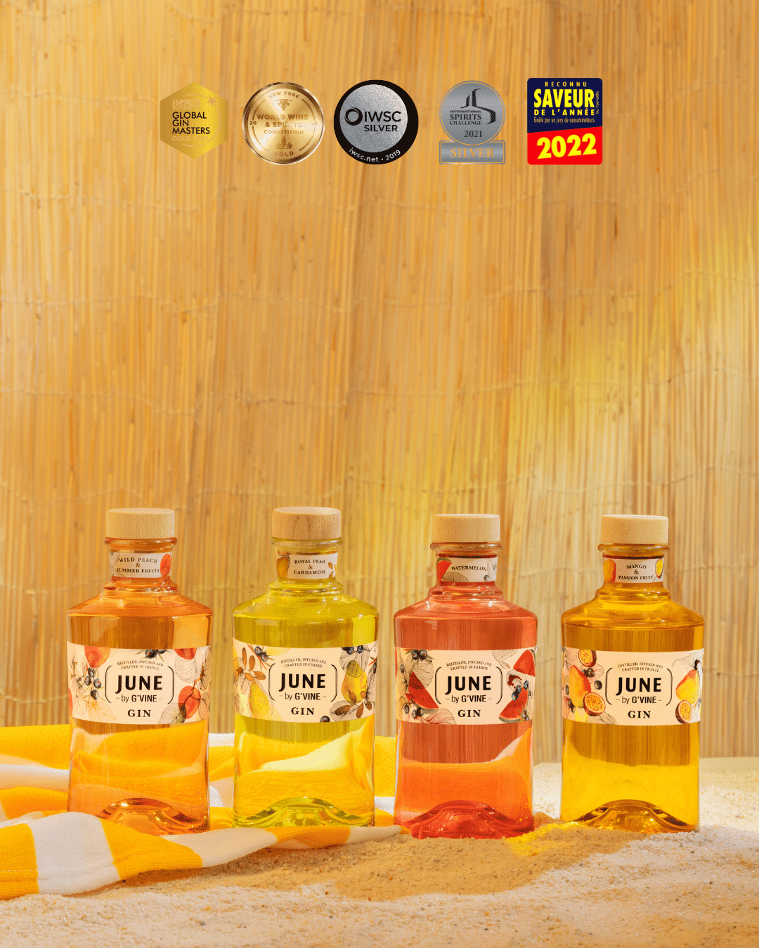 June Poire Royale & Cardamome - 70cl Gin Maison Villevert