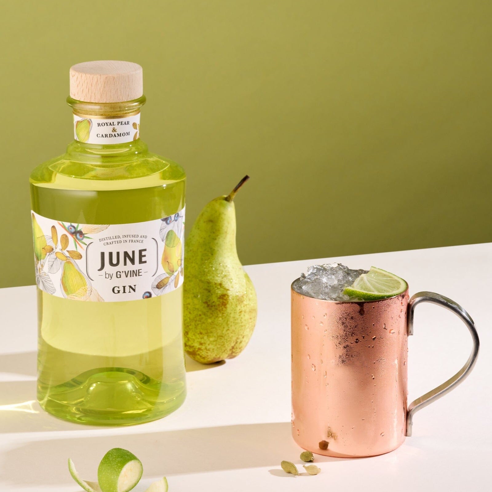 June Poire Royale & Cardamome Gin Maison Villevert