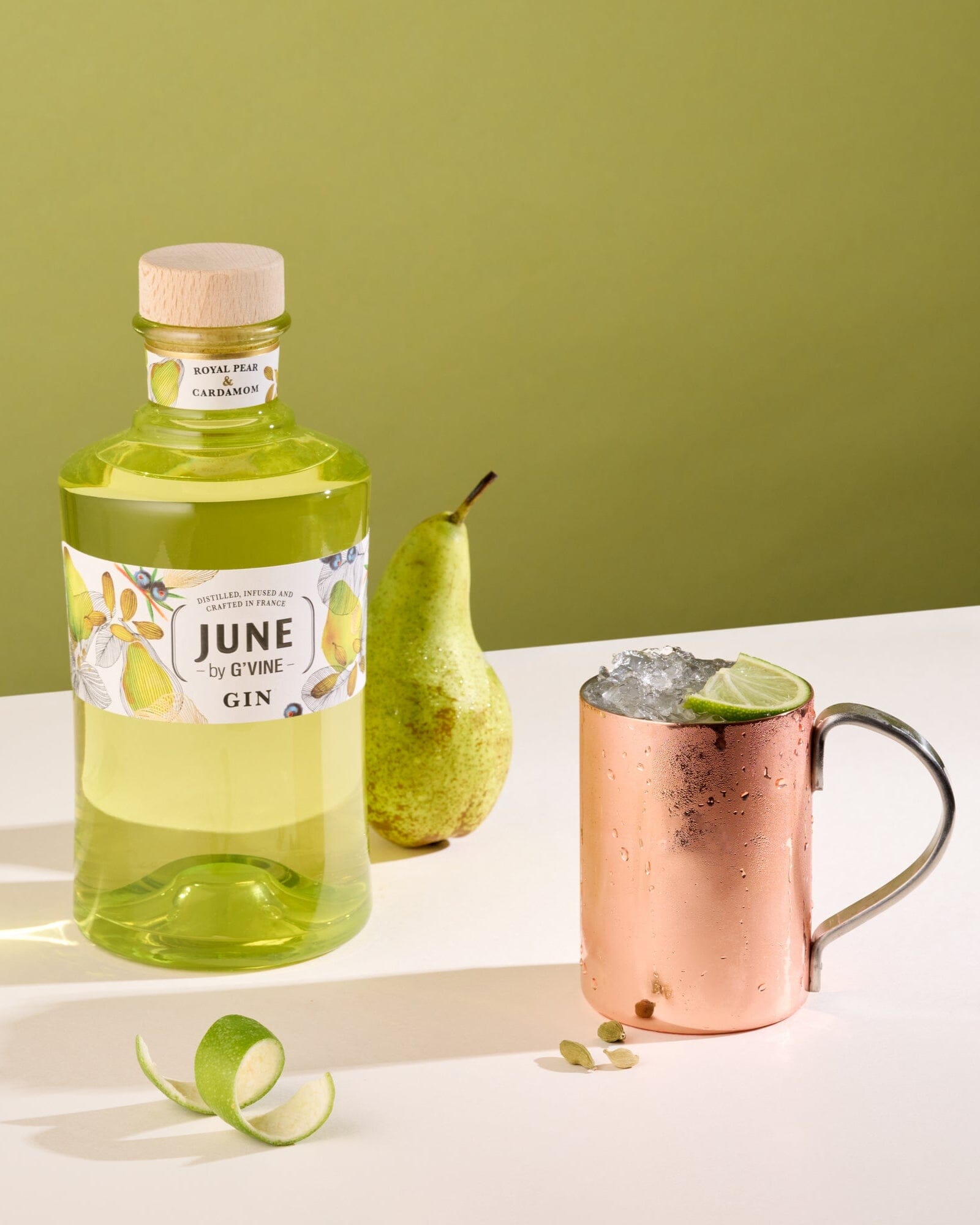 June Poire Royale & Cardamome Gin Maison Villevert