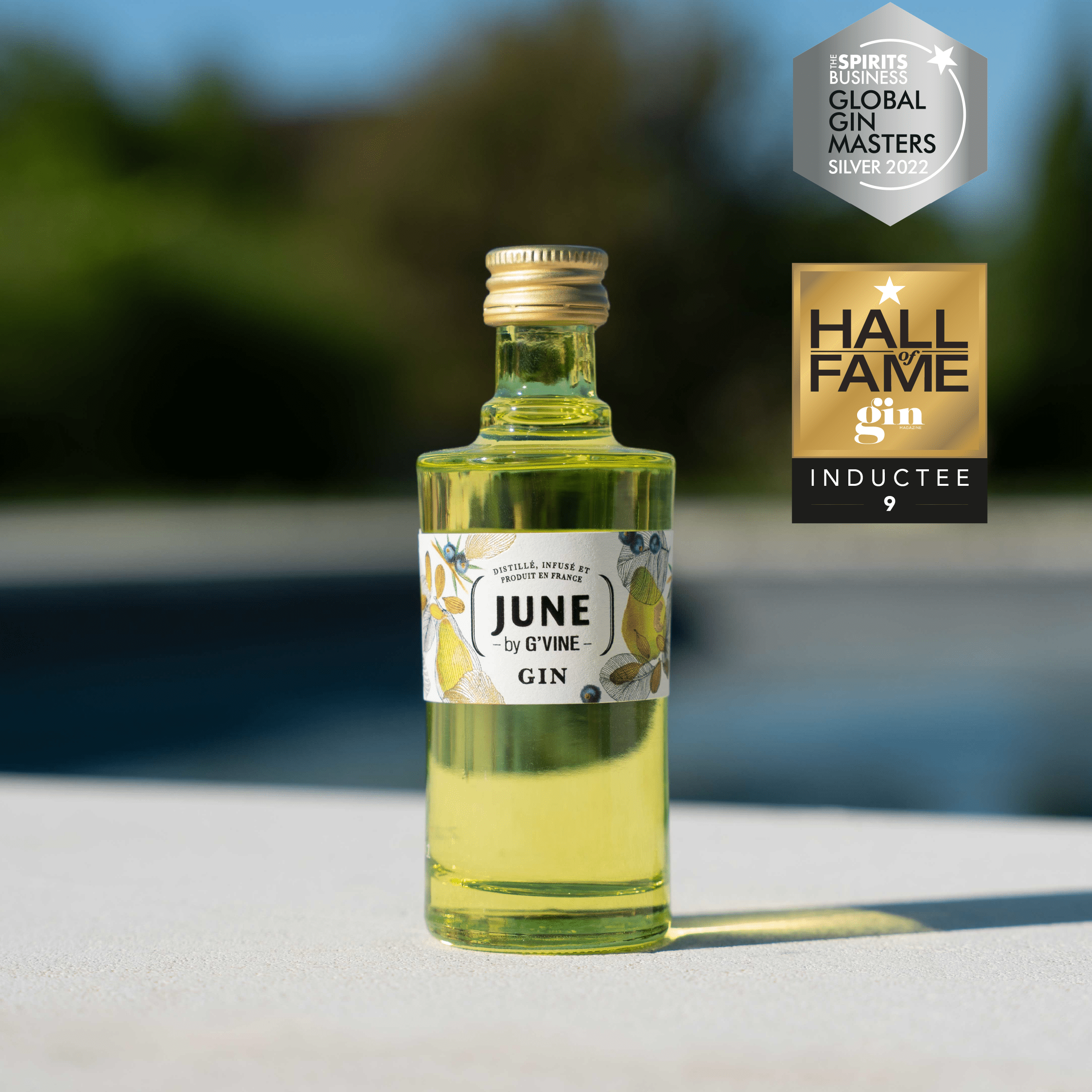 June Poire Royale & Cardamome Mignonette - 5 cl Gin Maison Villevert