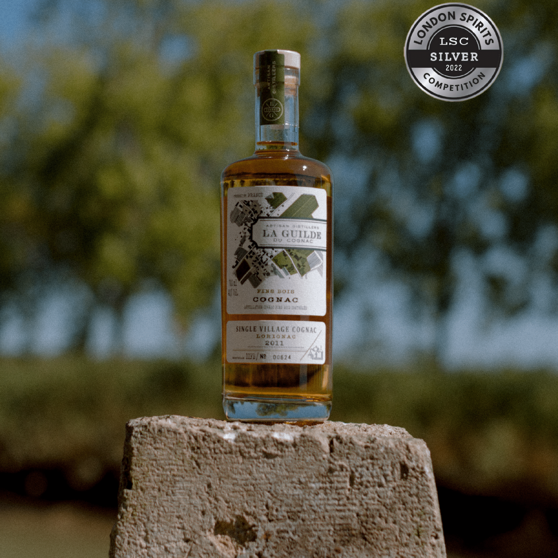 La Guilde du Cognac Fins Bois 40° - 70cl Cognac Maison Villevert