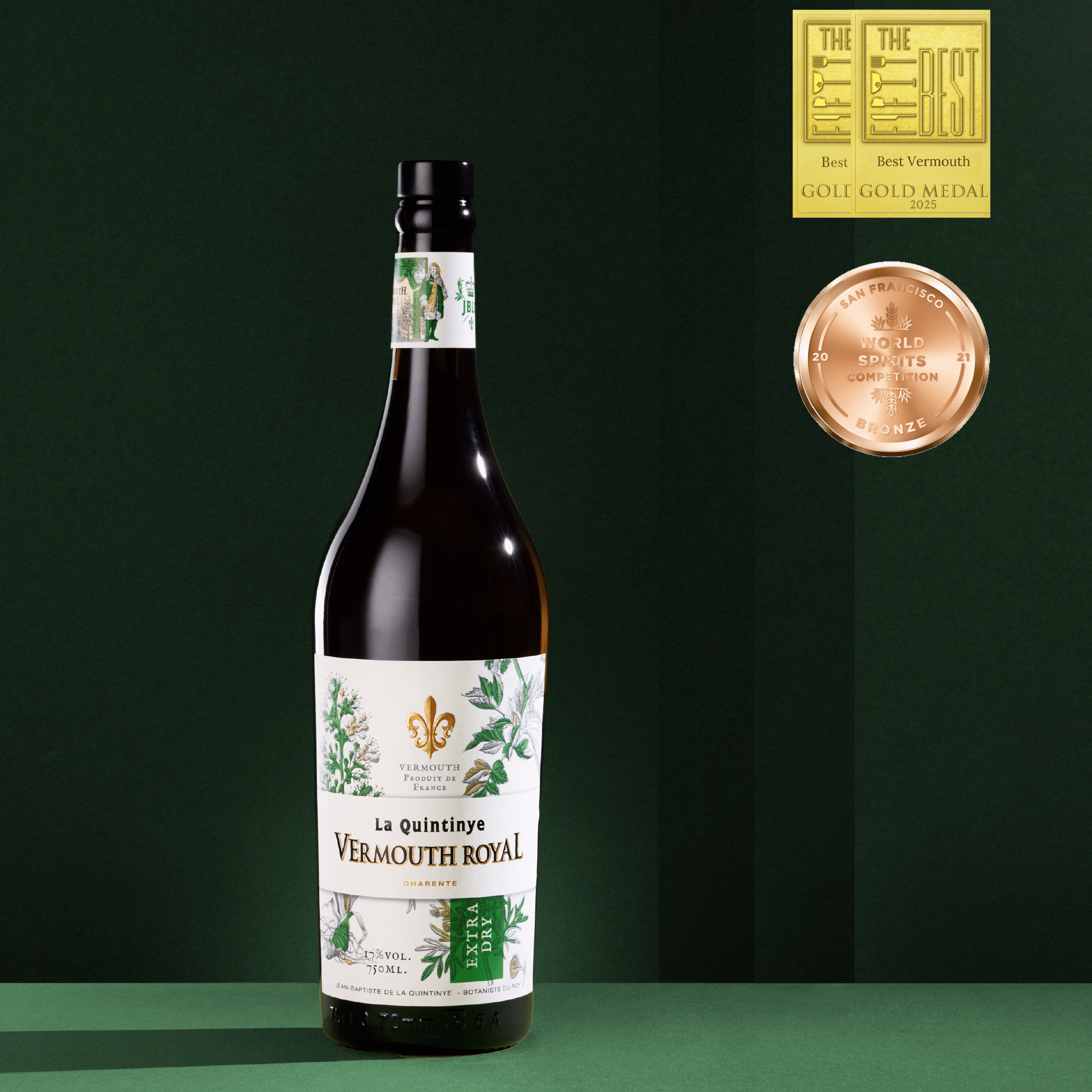 La Quintinye Vermouth Royal Extra Dry - 75cl Vermouth Maison Villevert