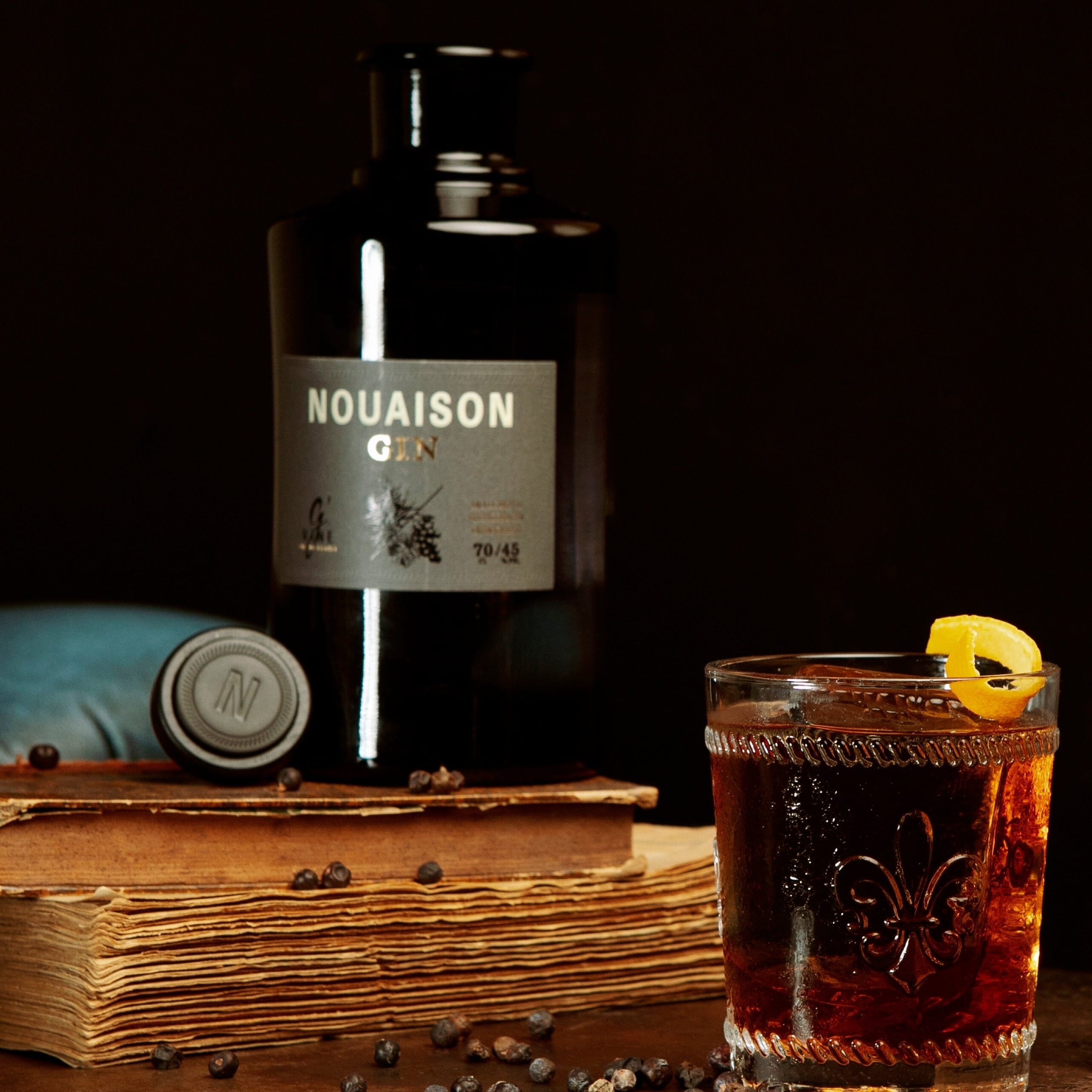 Negroni à la française Gin Maison Villevert