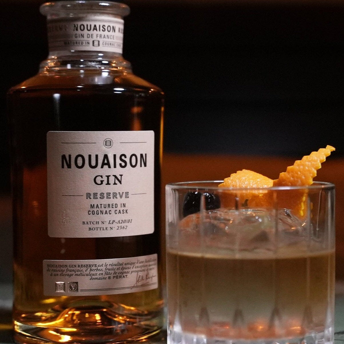 Nouaison Gin Reserve Mignonette Gin Maison Villevert