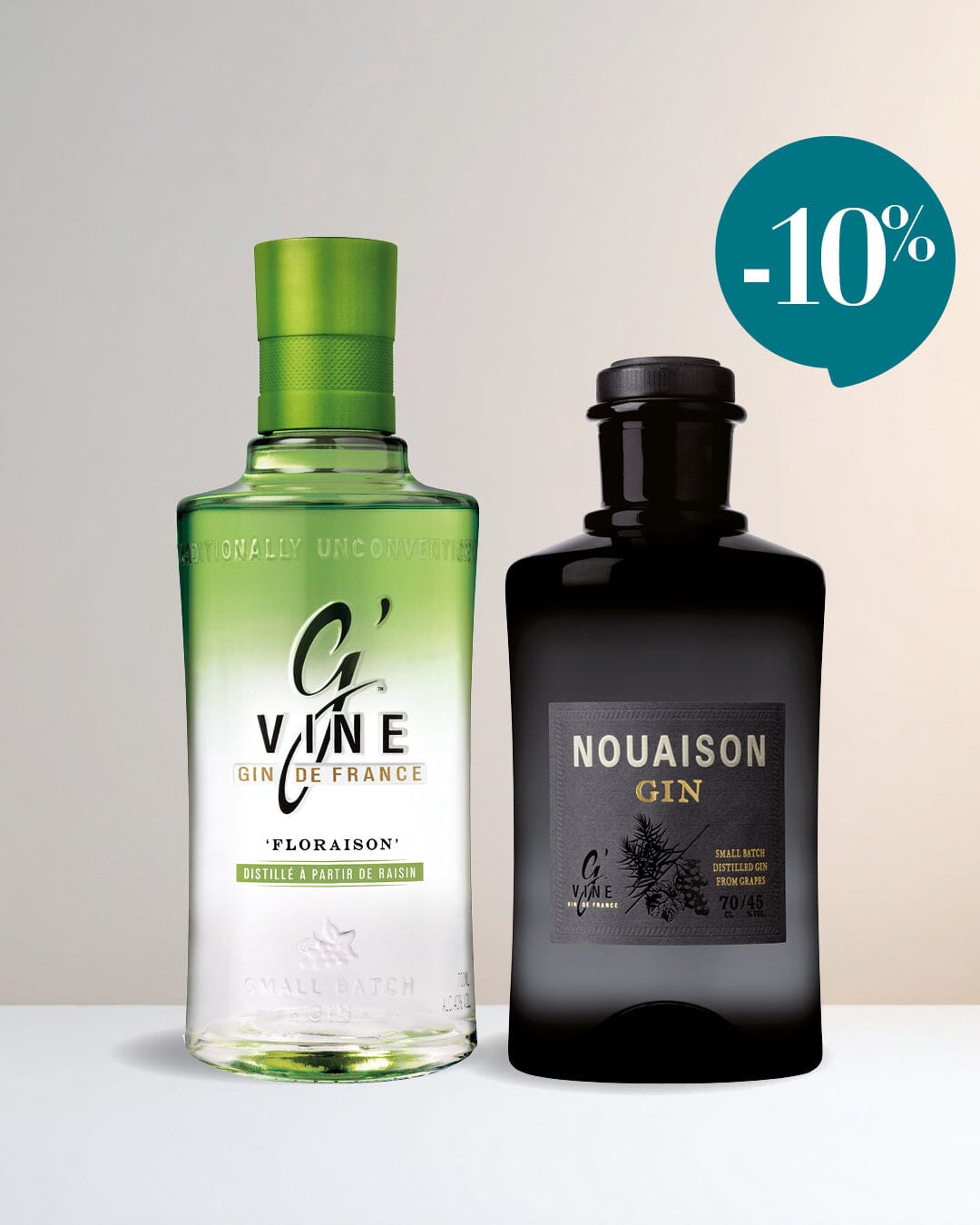 Offre G'Vine Gin et Nouaison Gin à -10% Gin Maison Villevert