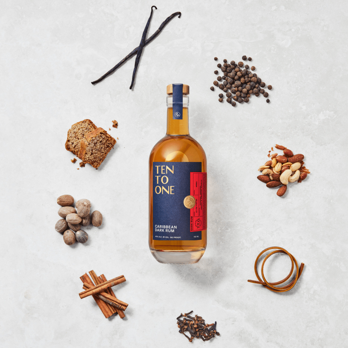 Ten To One Rum Dark Rhums Marque Partenaire
