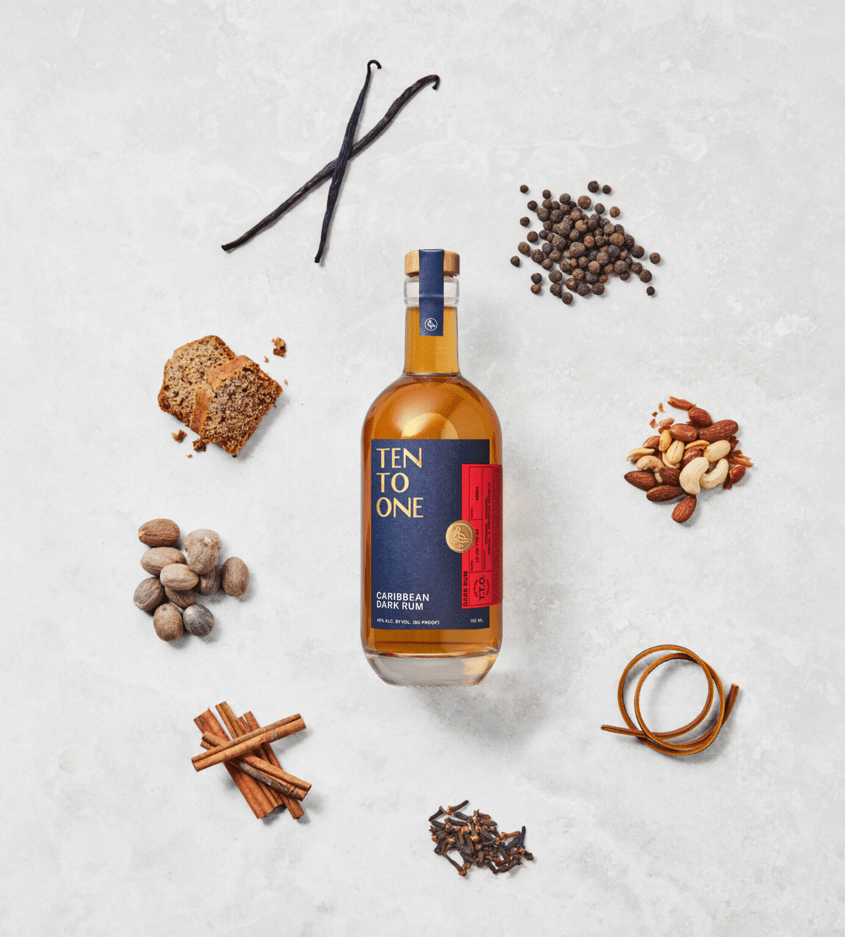 Ten To One Rum Dark Rhums Marque Partenaire