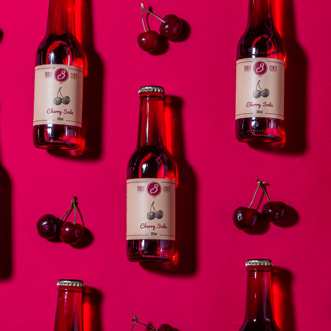 Three Cents Cherry Soda Soft & Mixer Marque Partenaire