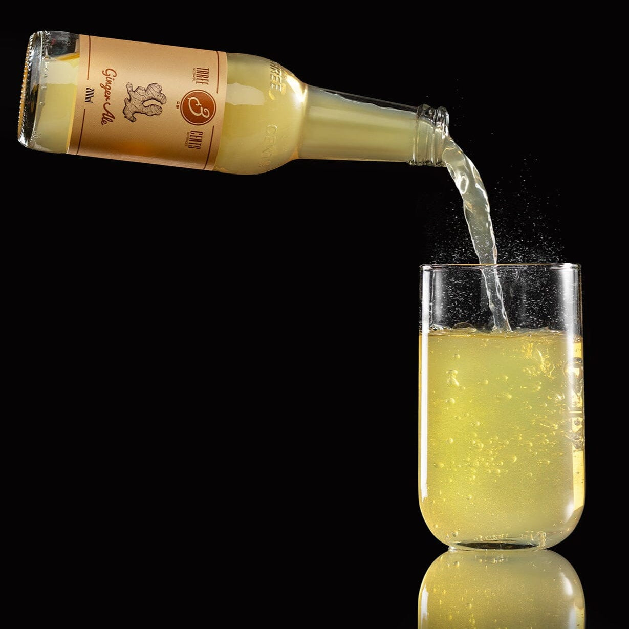 Three Cents Ginger Ale Soft & Mixer Marque Partenaire