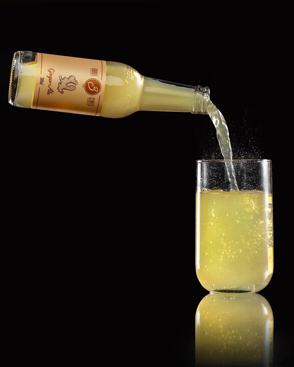 Three Cents Ginger Ale Soft & Mixer Marque Partenaire