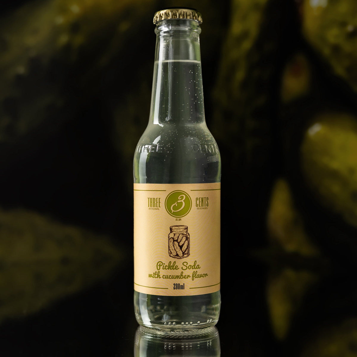 Three Cents Pickle Soda Soft & Mixer Maison Villevert
