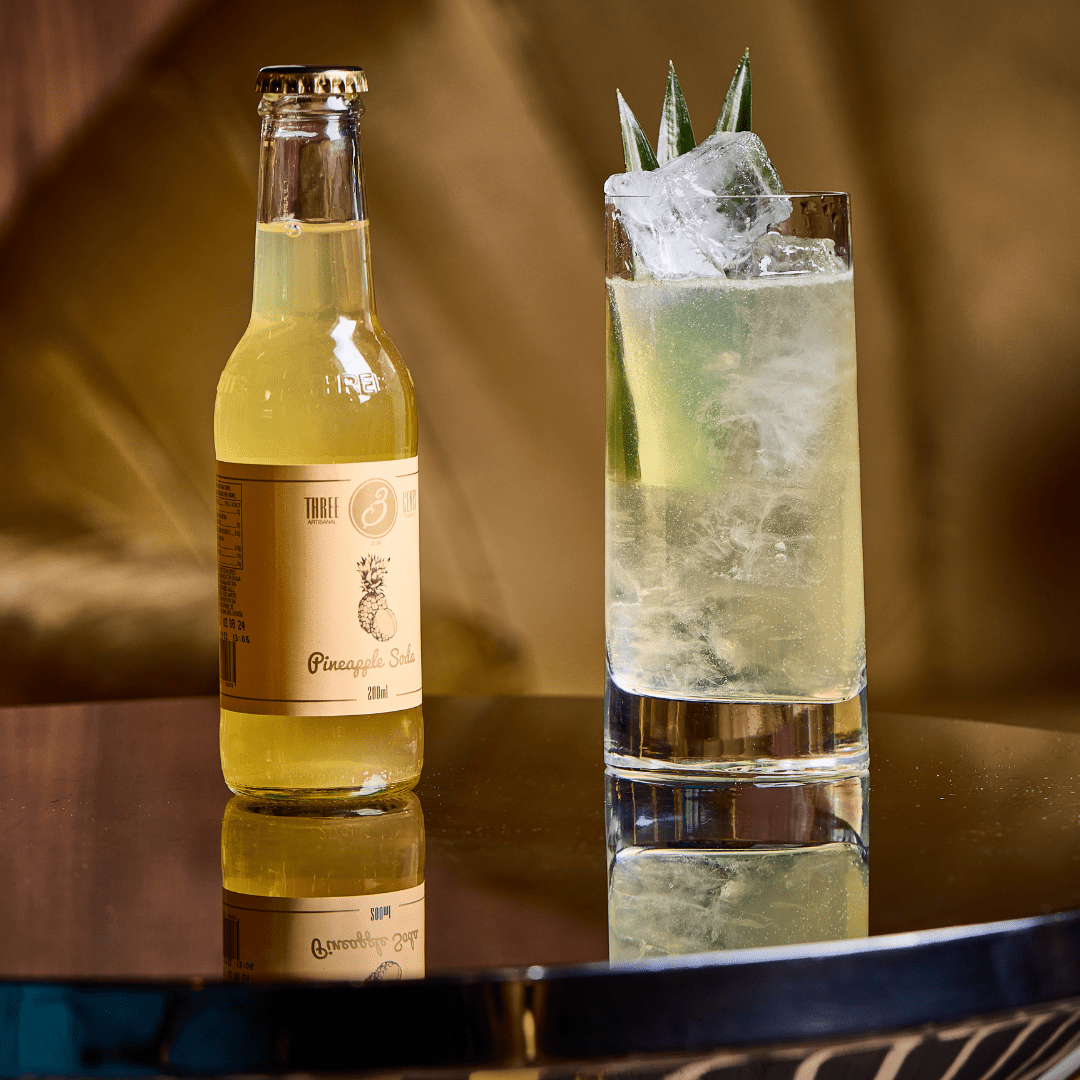 Three Cents Pineapple Soda Soft & Mixer Marque Partenaire