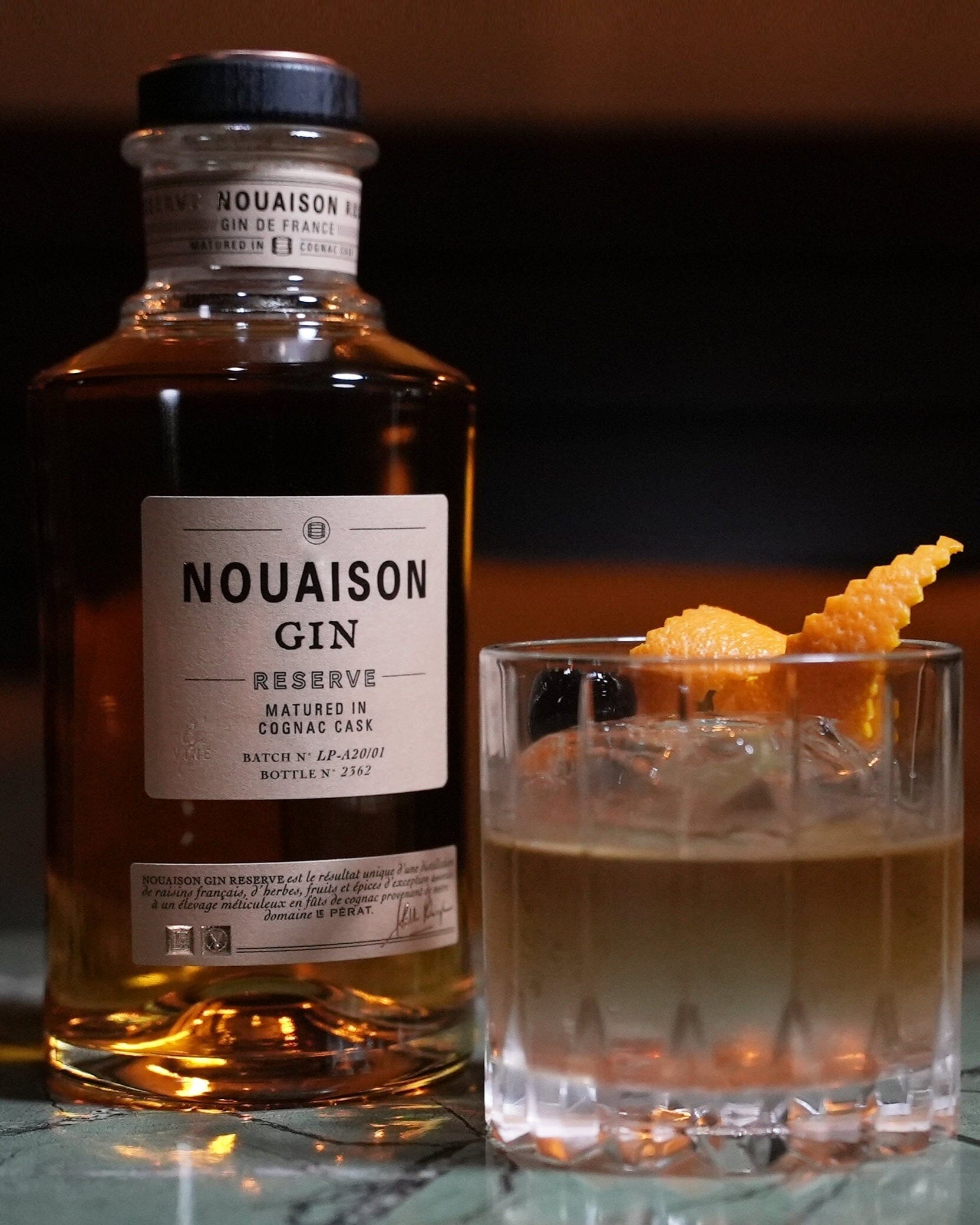 Nouaison Gin Reserve Old Fashioned