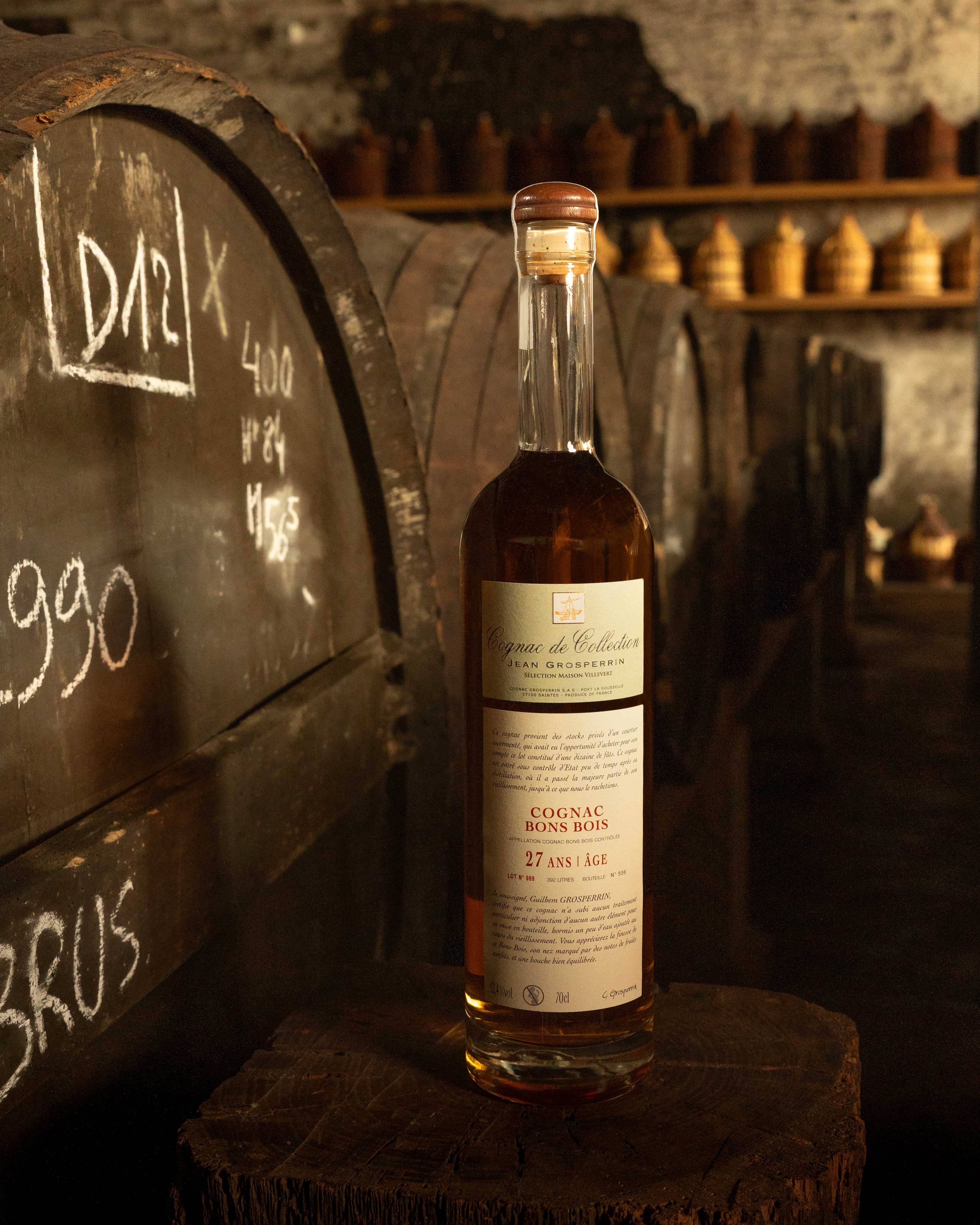 Cognac Grosperrin Bons Bois 27 Ans Cognac Maison Villevert 