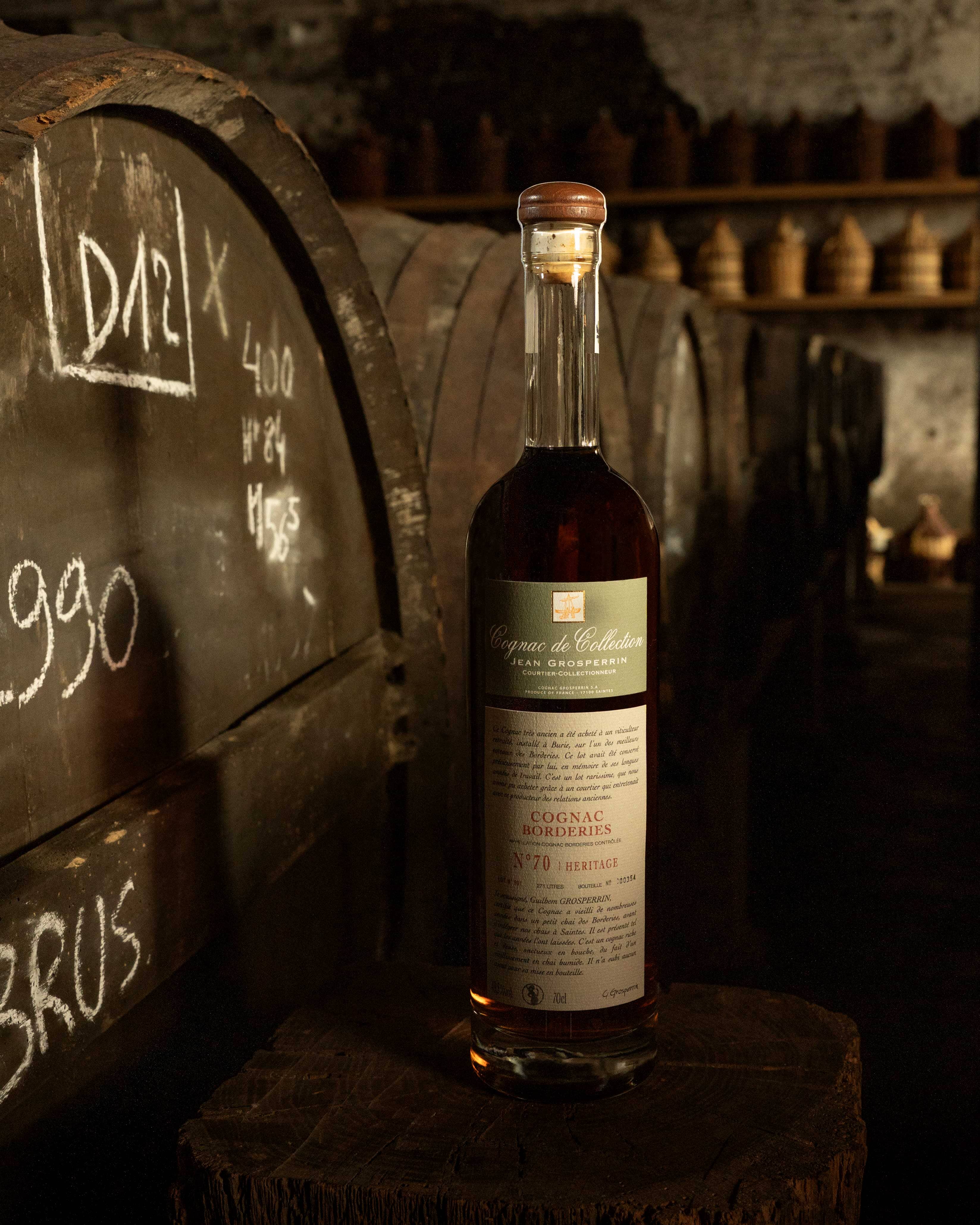 Cognac Grosperrin Heritage Borderies N°70 Cognac Maison Villevert 