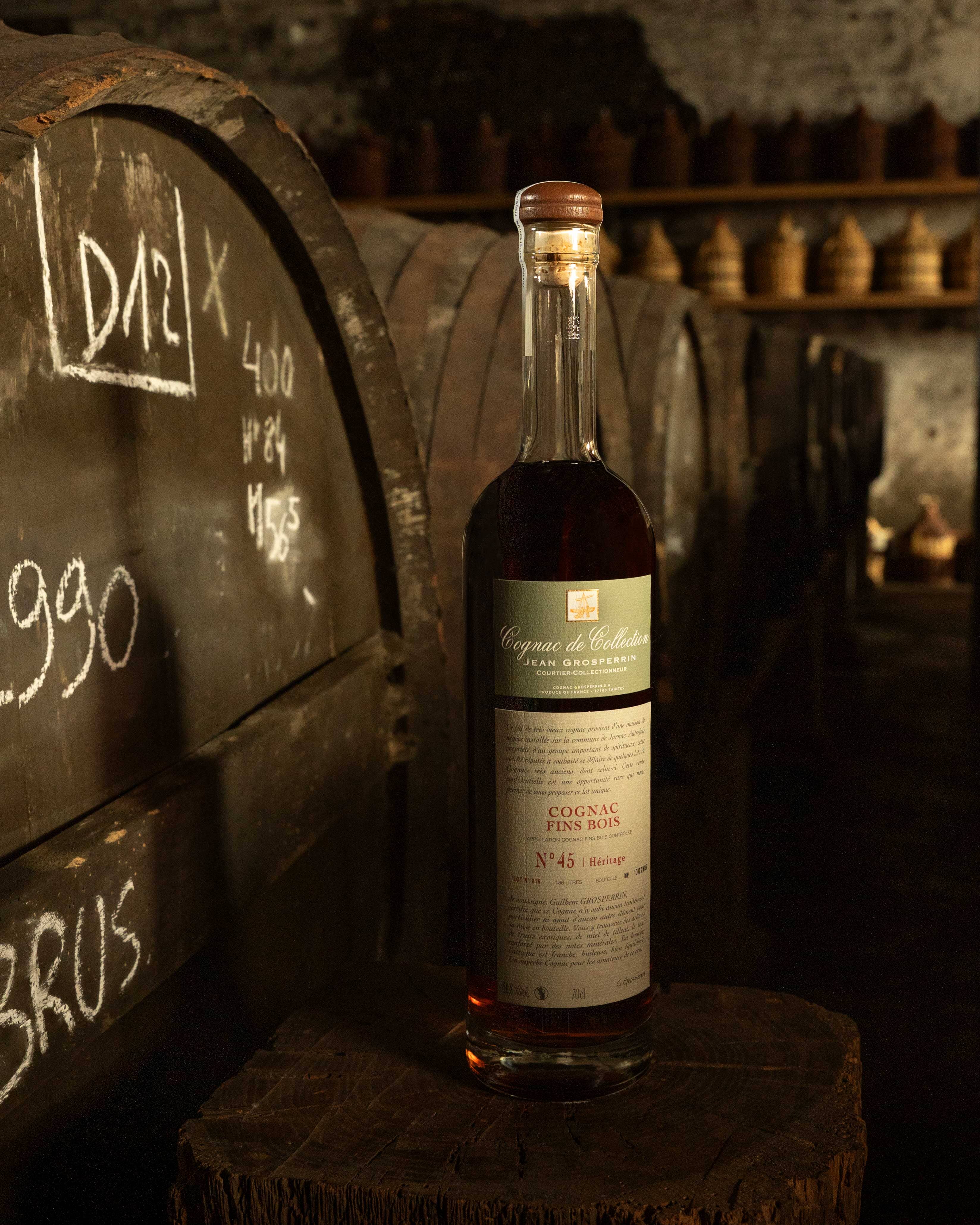 Cognac Grosperrin Heritage Fins Bois N°45 Cognac Maison Villevert 