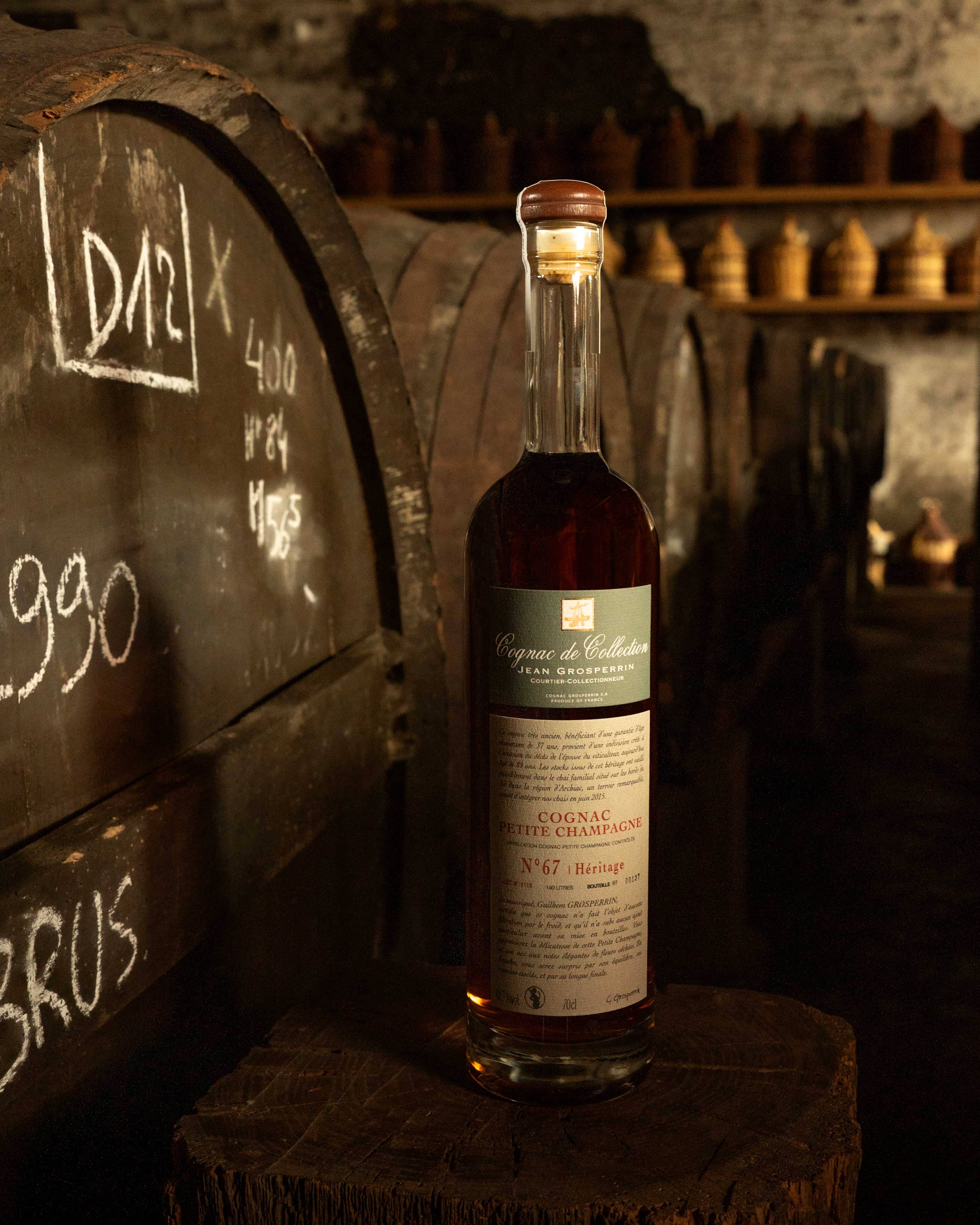 Cognac Grosperrin Heritage Petite Champgne N°67 Cognac Maison Villevert 