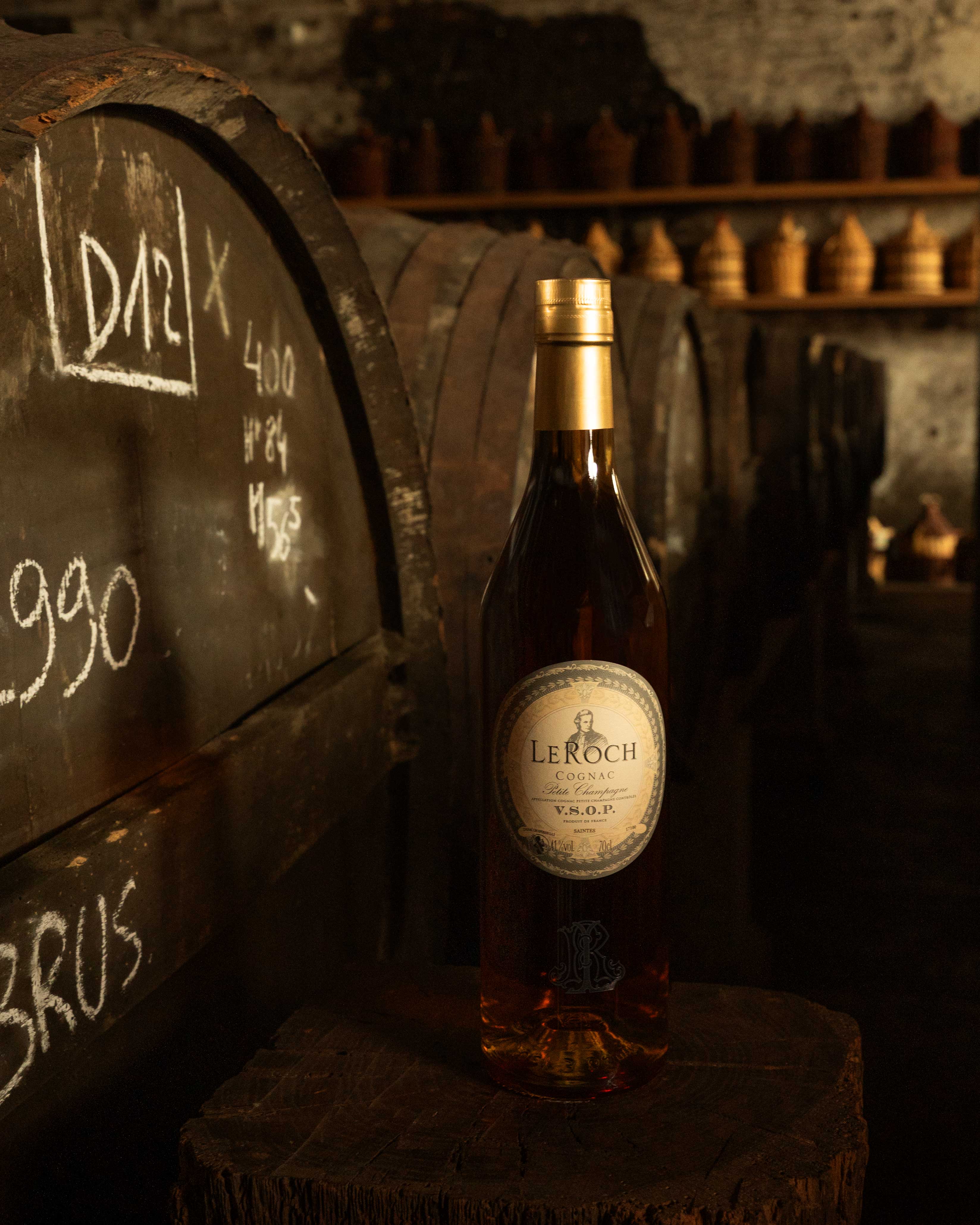 Cognac Grosperrin Le Roch Petite Champagne V.S.O.P Cognac Maison Villevert 