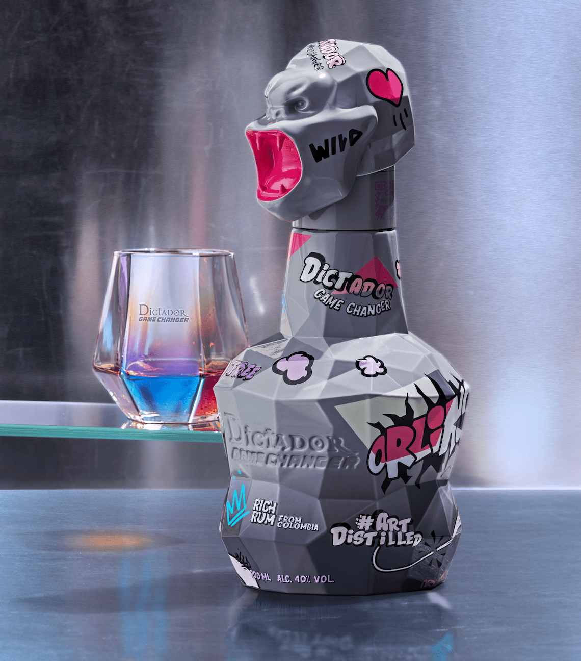 Game Changer Rhum - Dictador Rhums Marque Partenaire Gris Rose 
