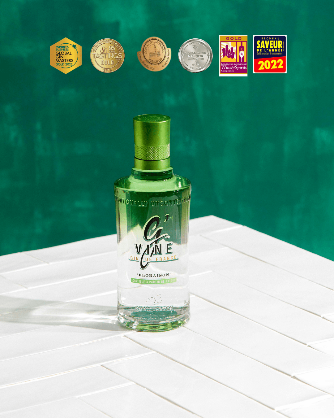 G'Vine Floraison Gin Maison Villevert 
