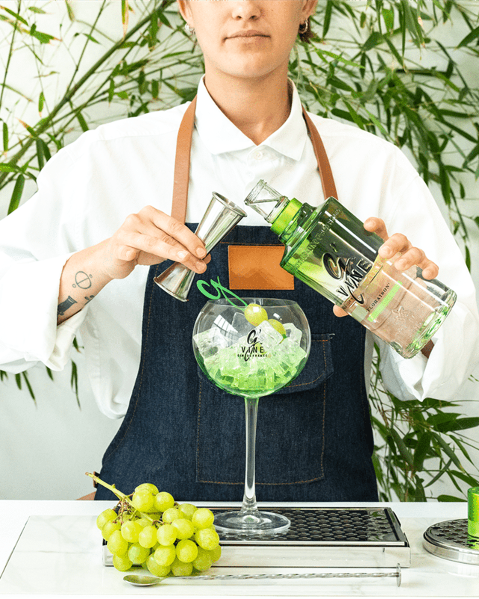 G'Vine Floraison Mignonette Gin Maison Villevert 