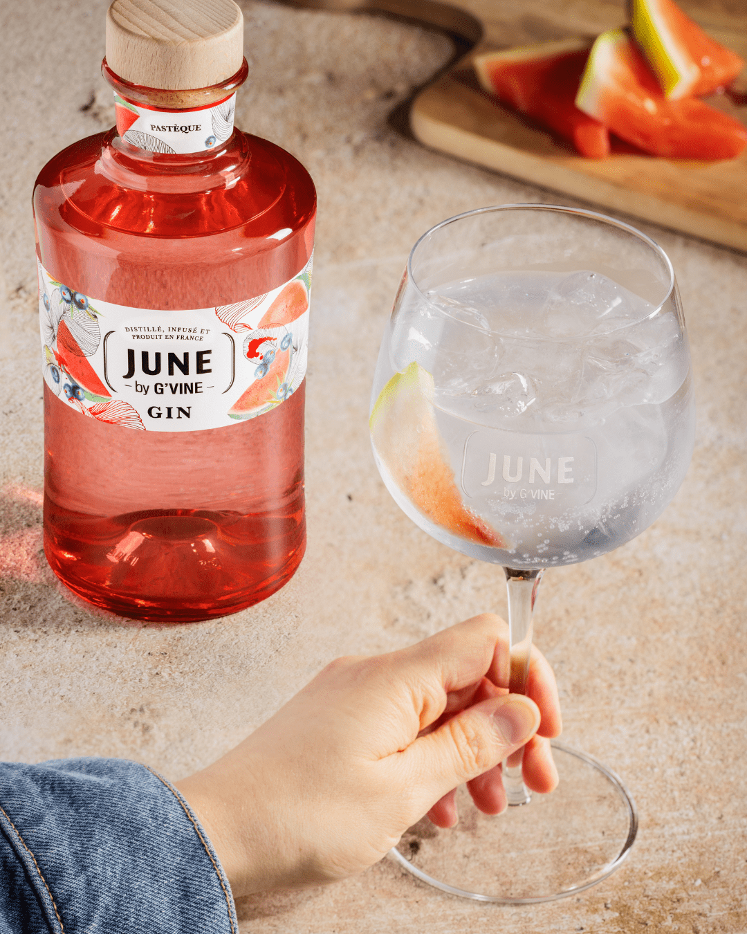 June Pastèque & Tonic Gin Maison Villevert 