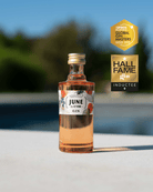 June Pêche de Vigne & Fruits d’été Mignonette - 5 cl Gin Maison Villevert 