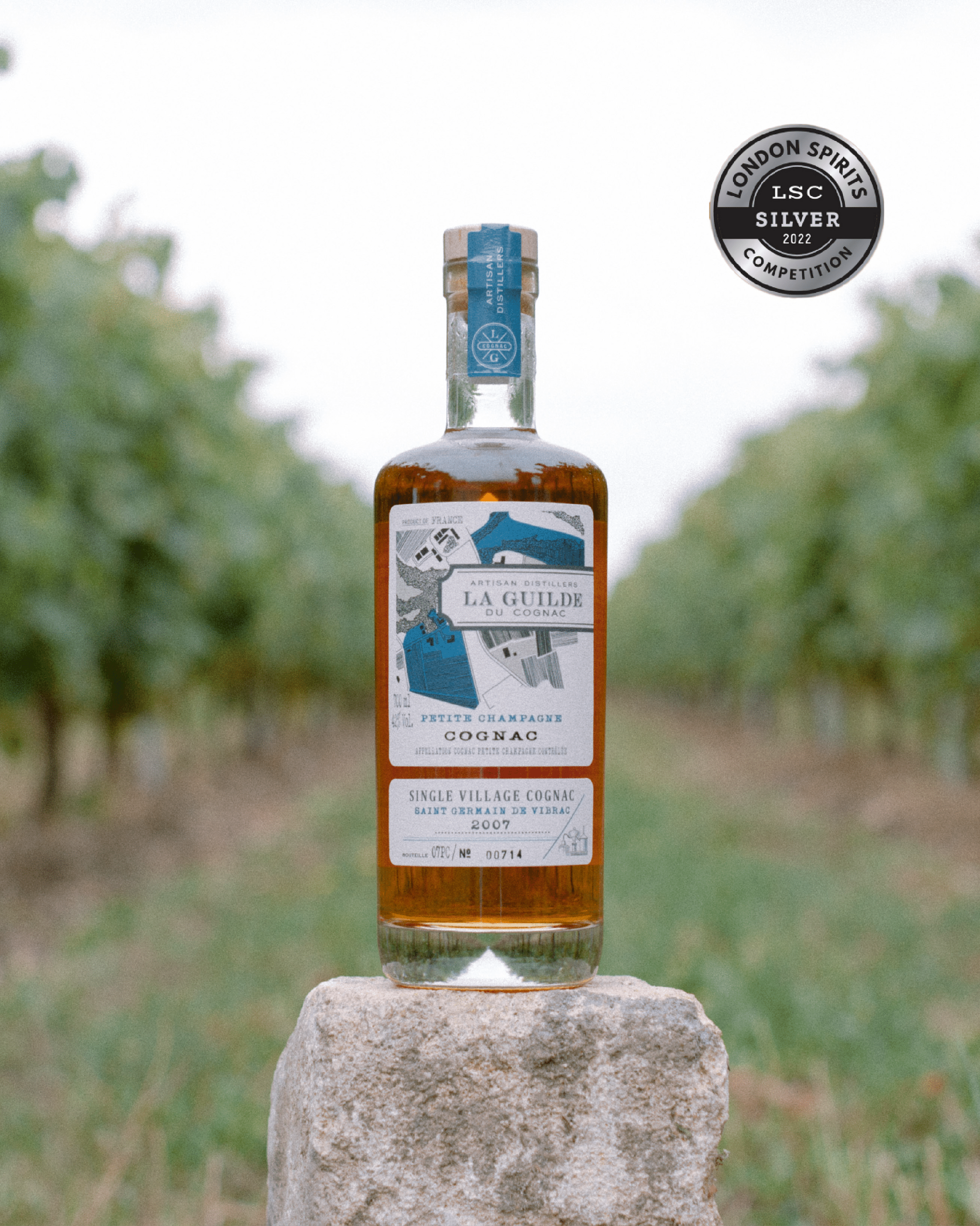 La Guilde du Cognac Petite Champagne 42° - 70cl Cognac Maison Villevert 