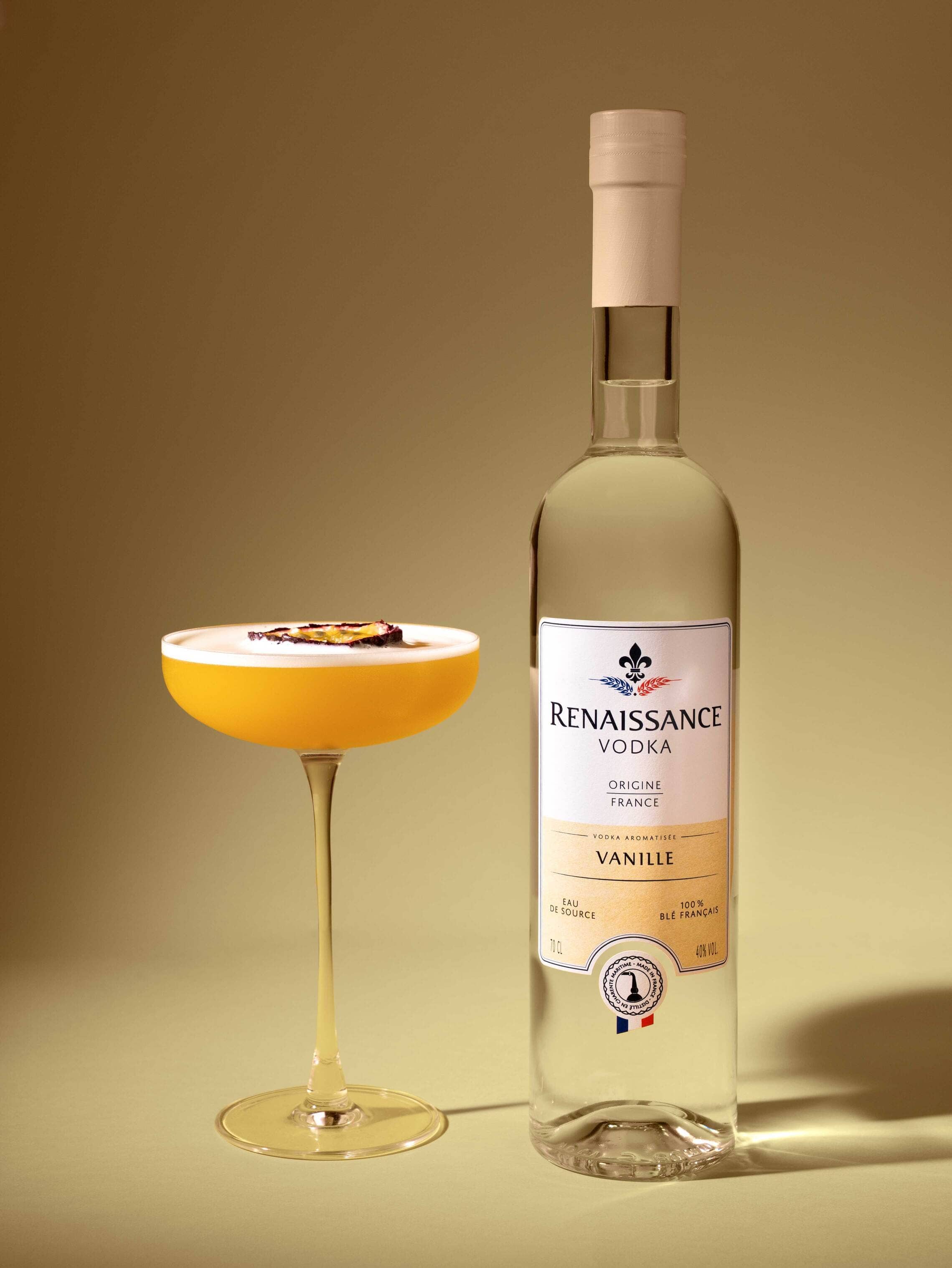 Renaissance Vodka Vanille - 70cl Vodka Maison Villevert 