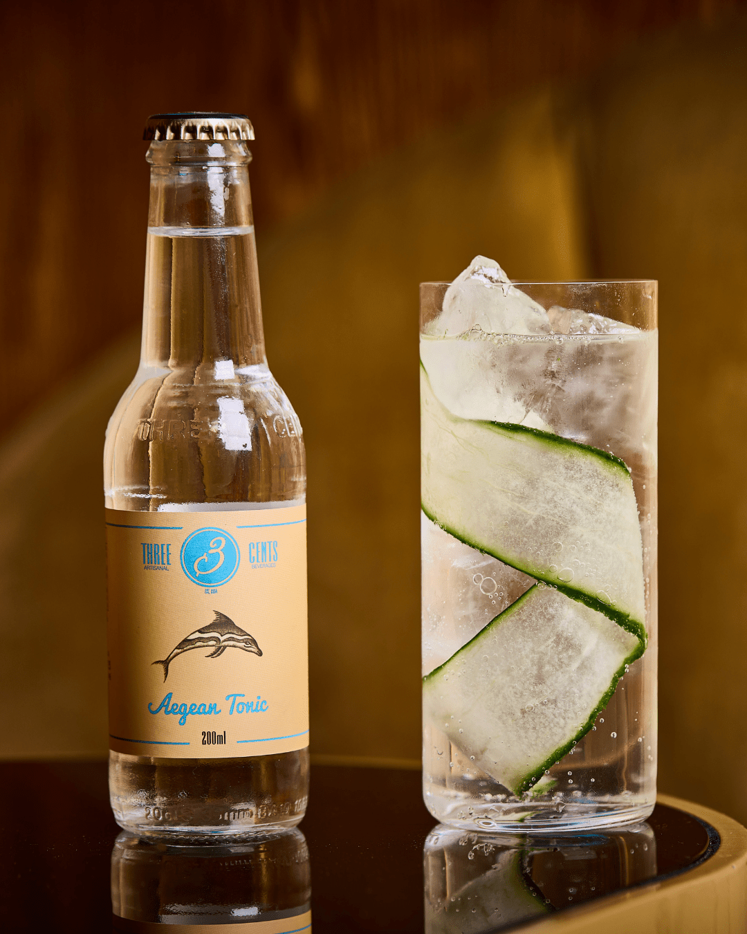 Three Cents Aegan Tonic Soft & Mixer Marque Partenaire 