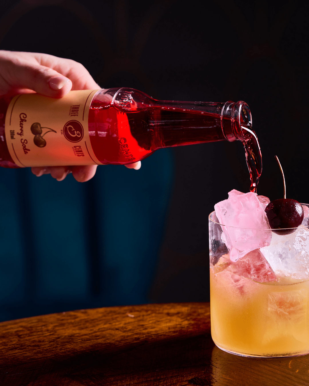 Three Cents Cherry Soda Soft & Mixer Marque Partenaire 