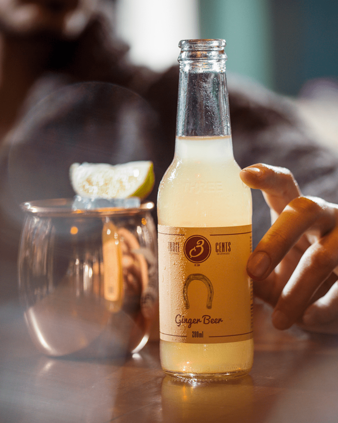 Three Cents Ginger Beer Soft & Mixer Marque Partenaire 