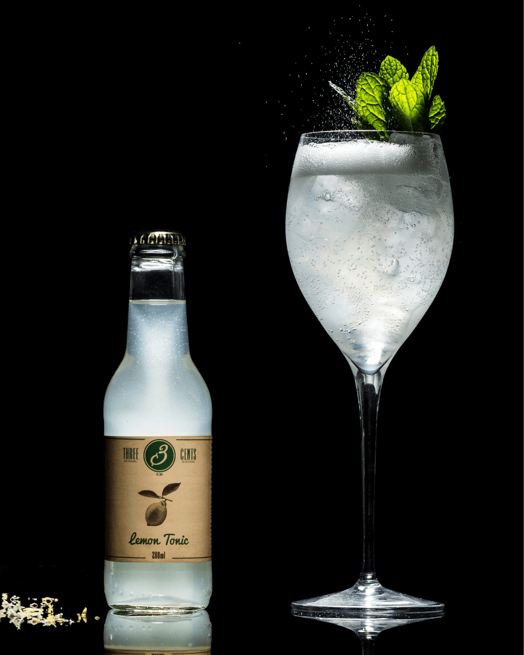 Three Cents Lemon Tonic Soft & Mixer Marque Partenaire 