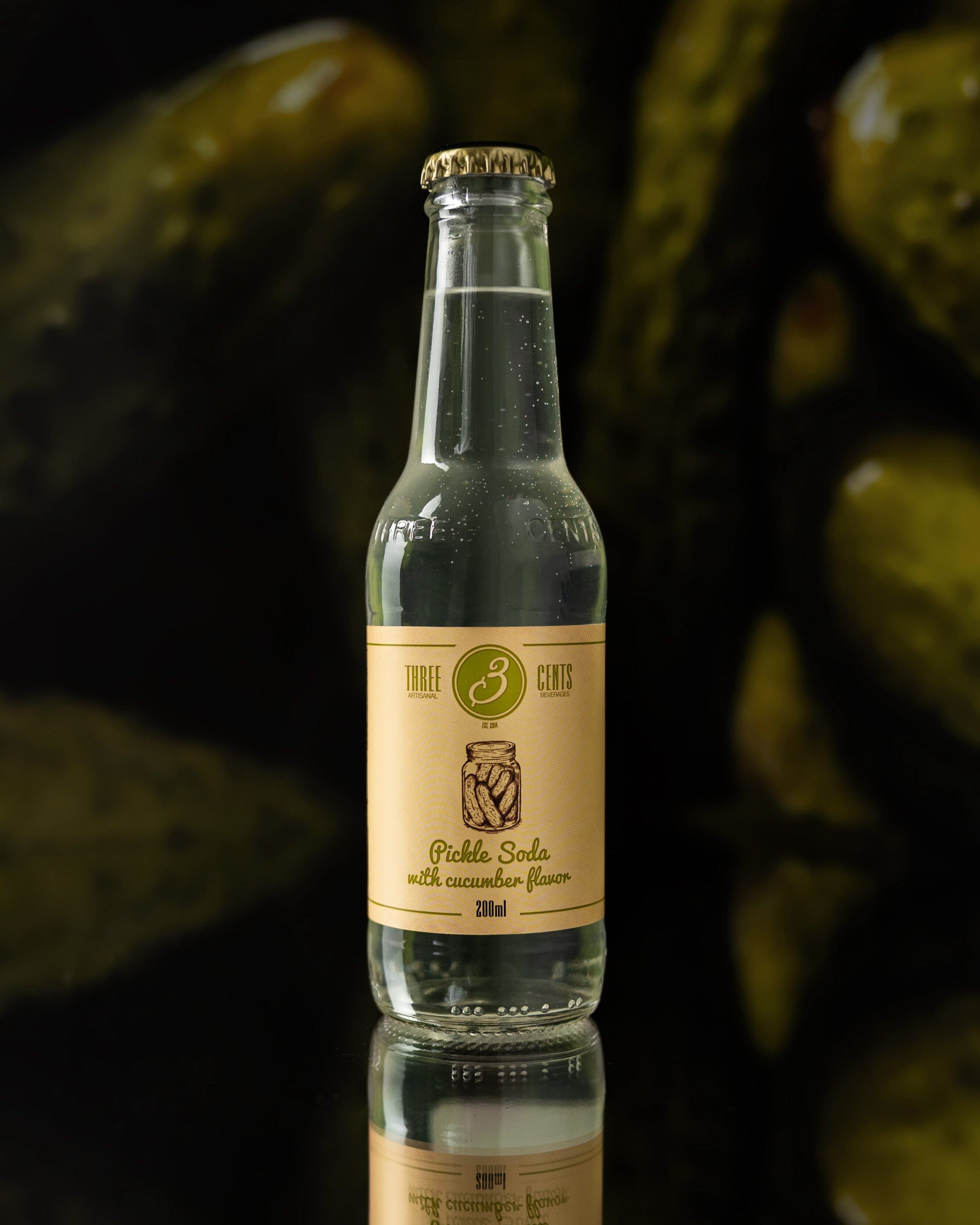 Three Cents Pickle Soda Soft & Mixer Maison Villevert 